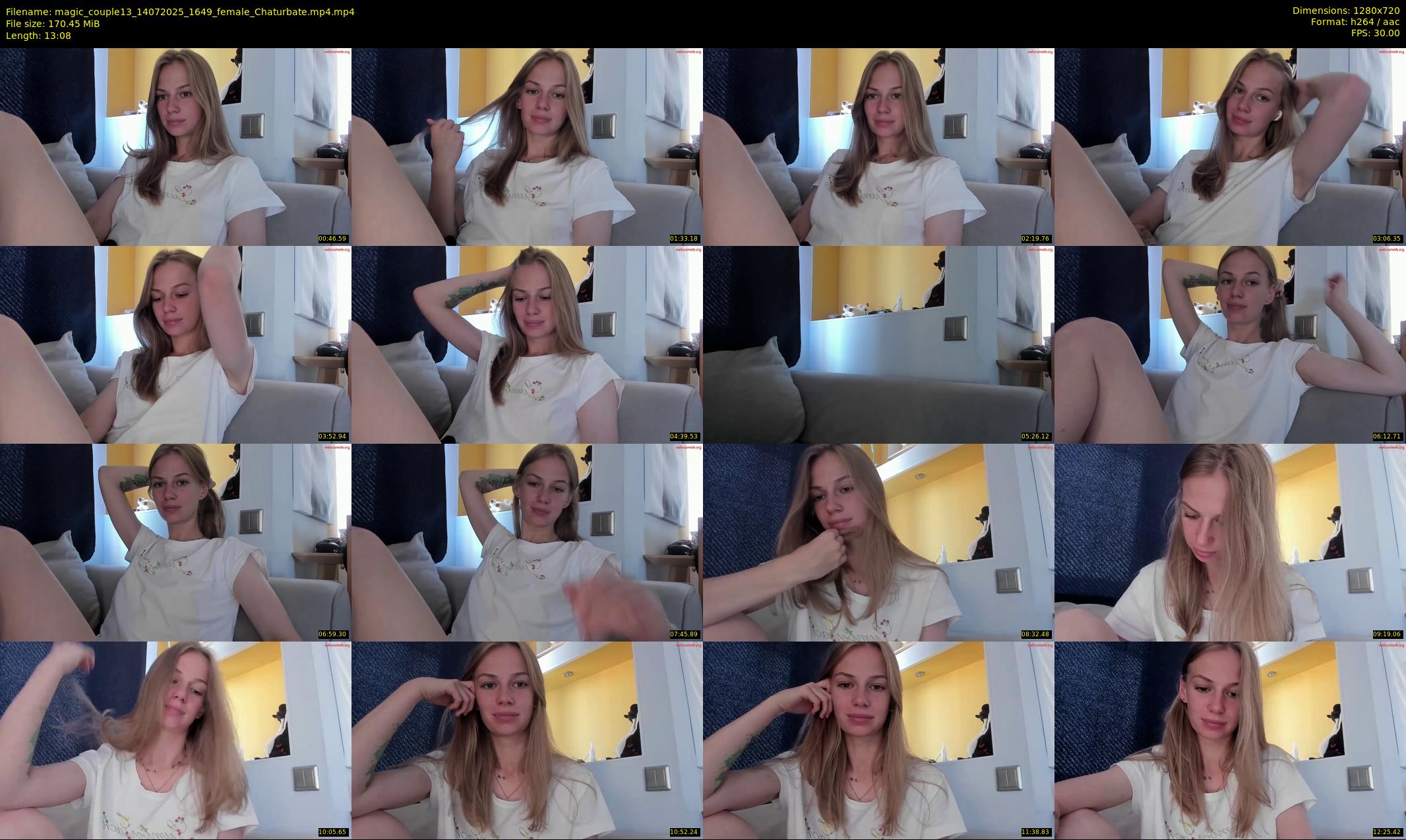 magic_couple13 — 14 minute Chaturbate couple cam show recording, 720p, Jul 14, 2025