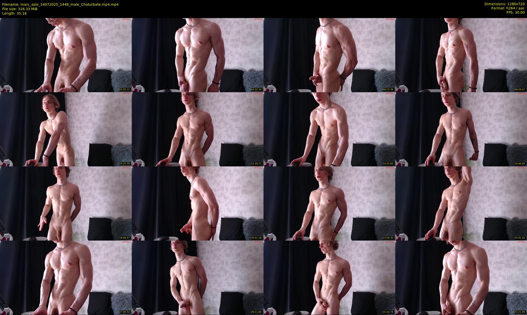 marc_solo — 36 minute Chaturbate male cam show recording, 720p, Jul 14, 2025