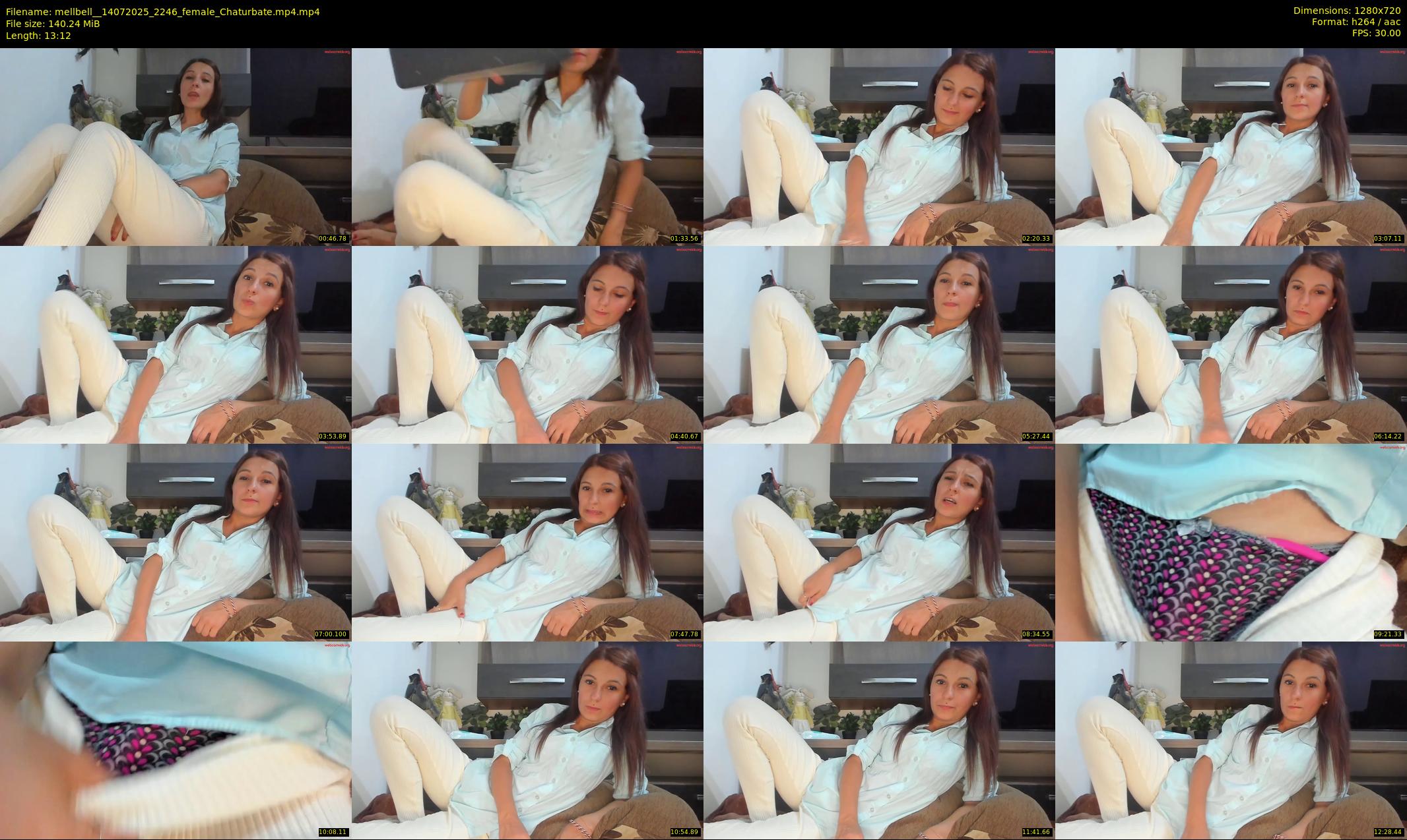 mellbell_ — 14 minute Chaturbate female cam show recording, 720p, Jul 14, 2025