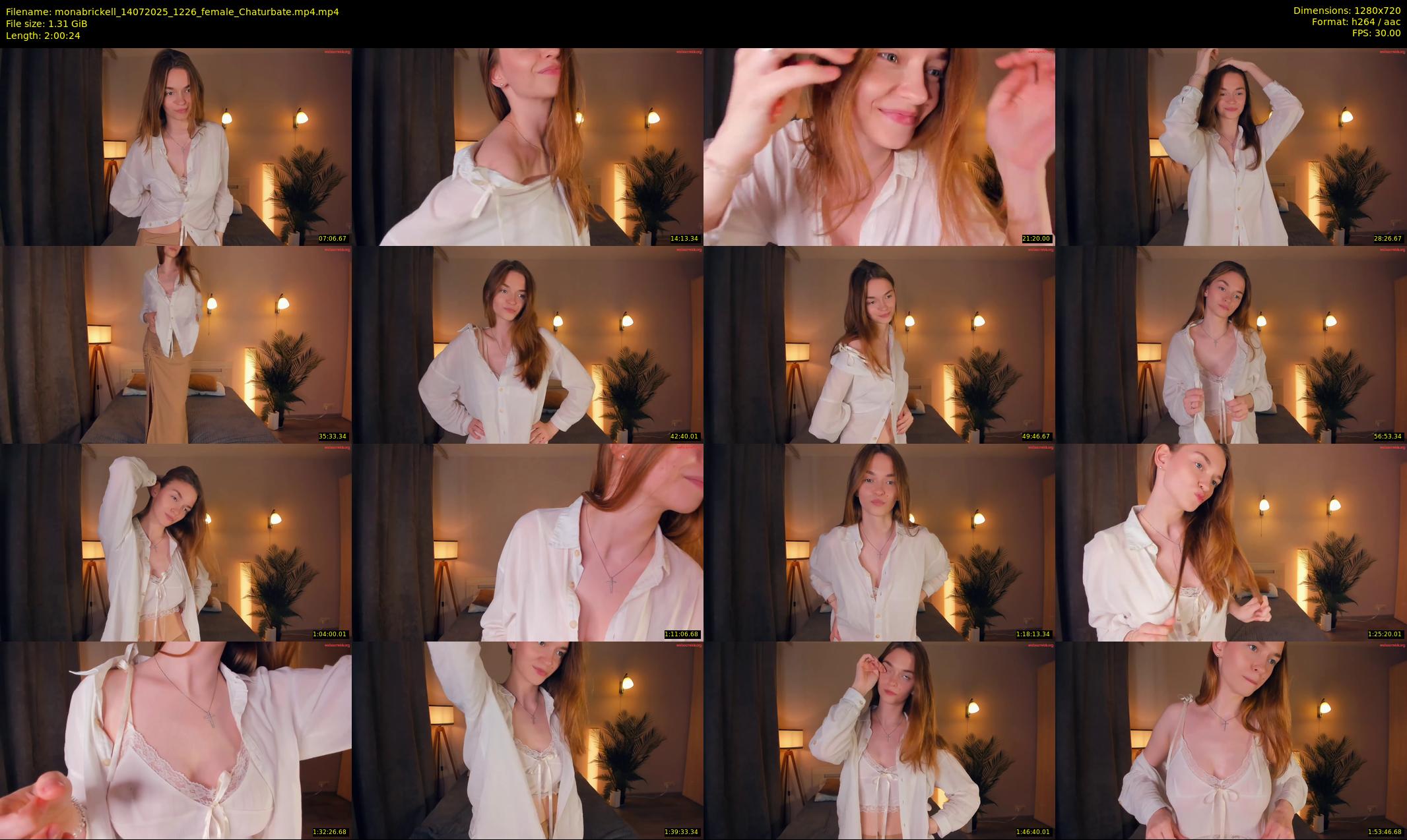 monabrickell — 121 minute Chaturbate female cam show recording, 720p, Jul 14, 2025