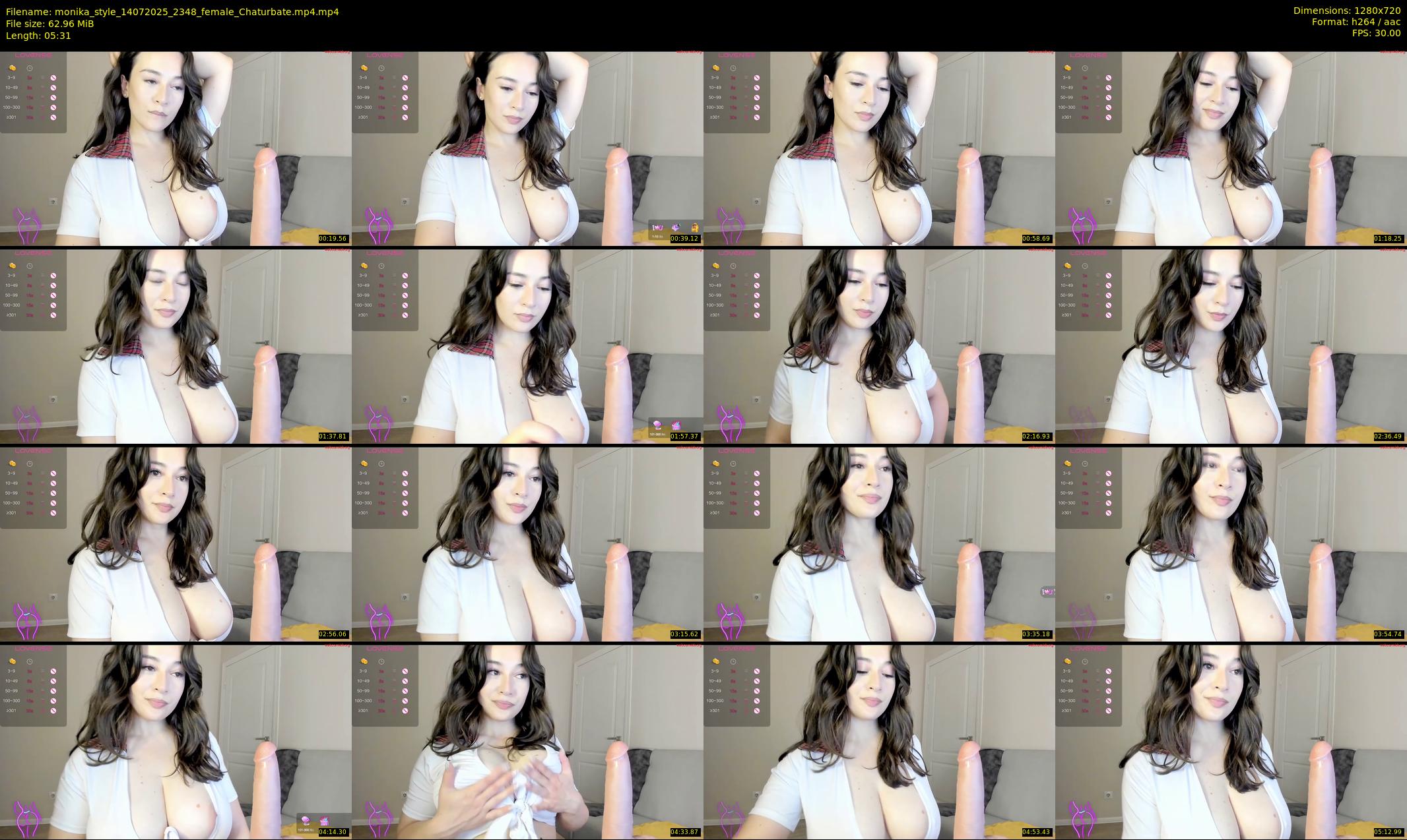 monika_style — 6 minute Chaturbate female cam show recording, 720p, Jul 14, 2025