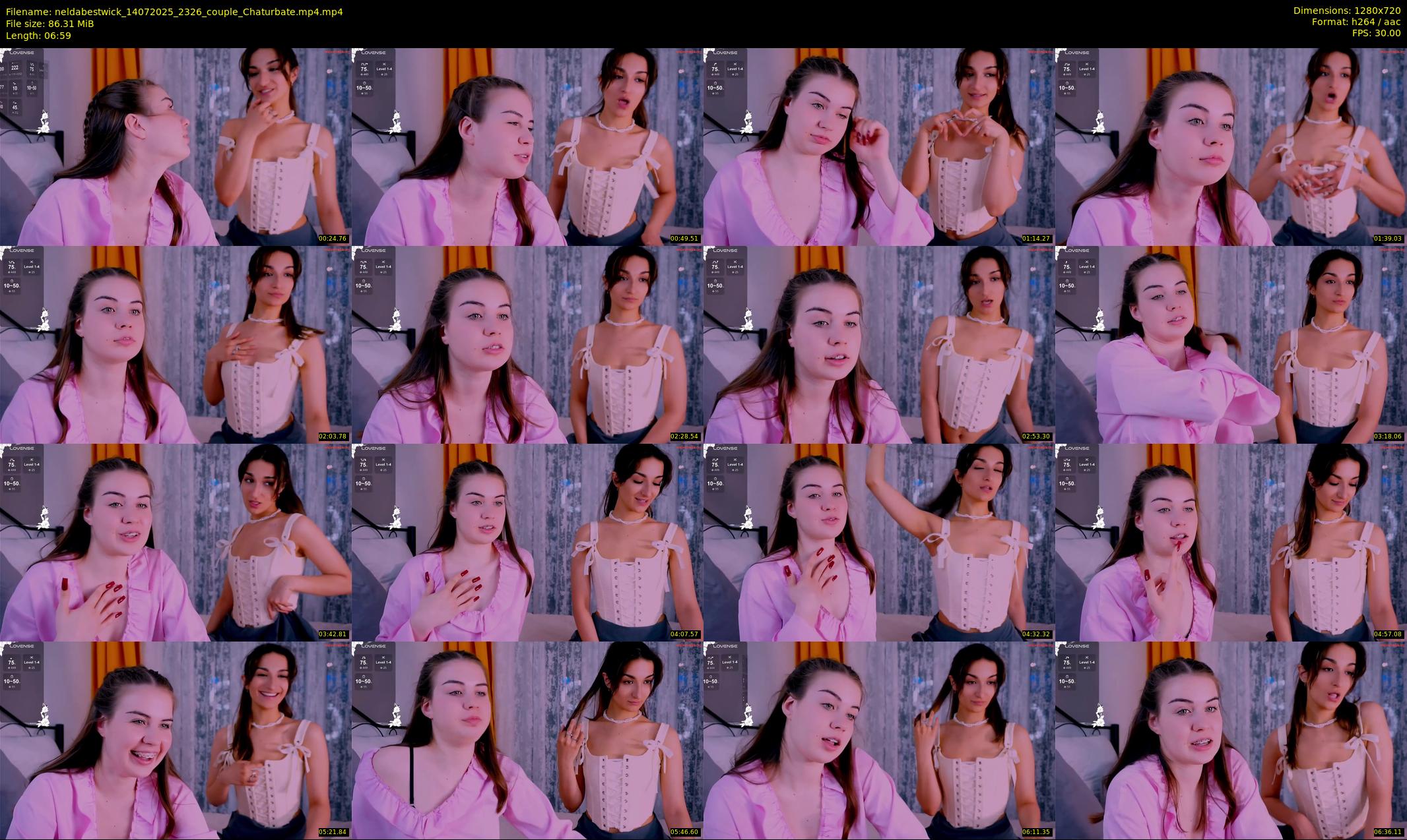 neldabestwick — 7 minute Chaturbate couple cam show recording, 720p, Jul 14, 2025