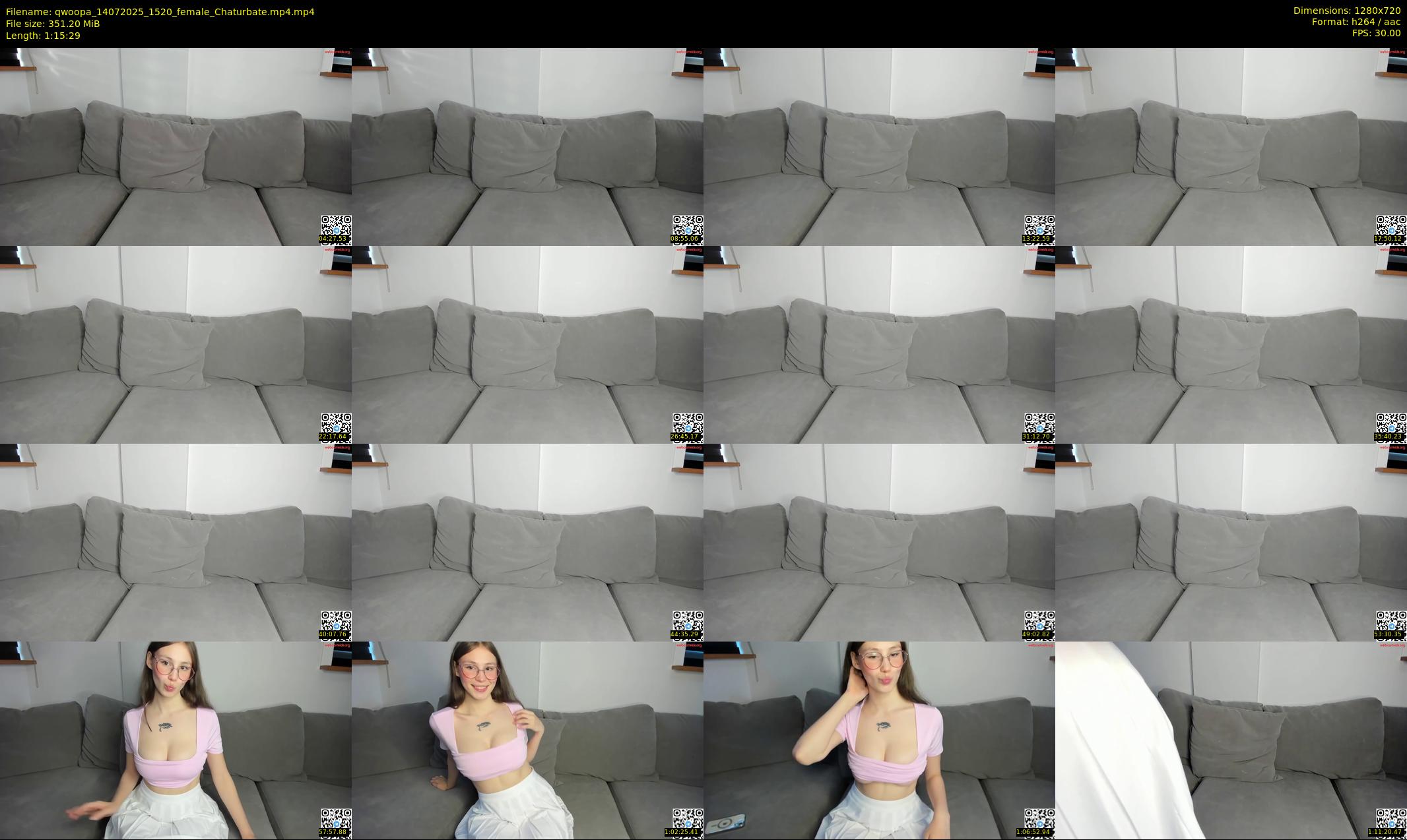 qwoopa — 76 minute Chaturbate female cam show recording, 720p, Jul 14, 2025