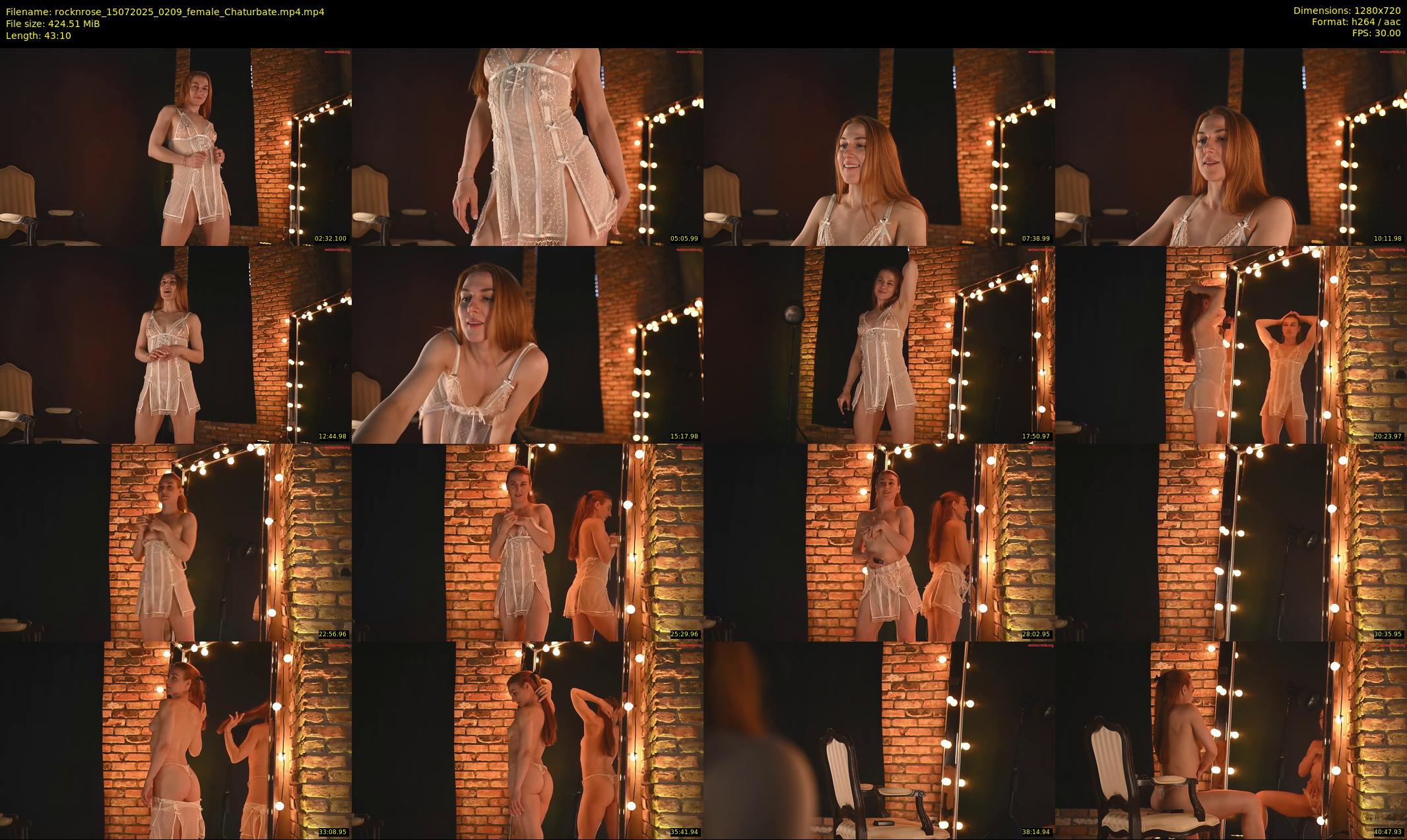 rocknrose — 44 minute Chaturbate female cam show recording, 720p, Jul 15, 2025