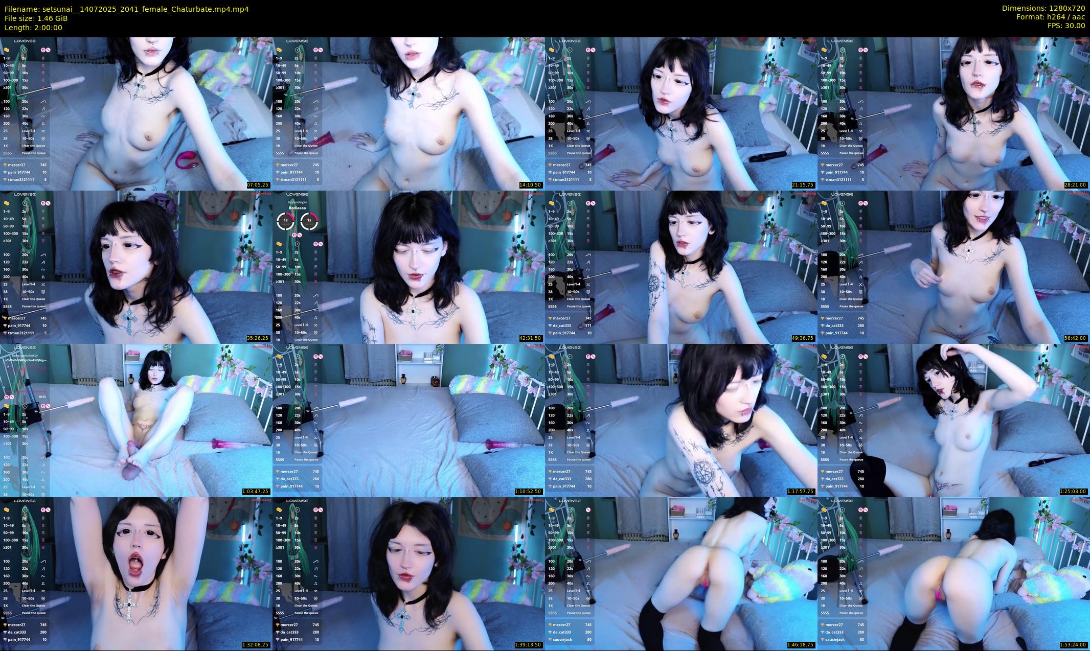 setsunai_ — 120 minute Chaturbate female cam show recording, 720p, Jul 14, 2025