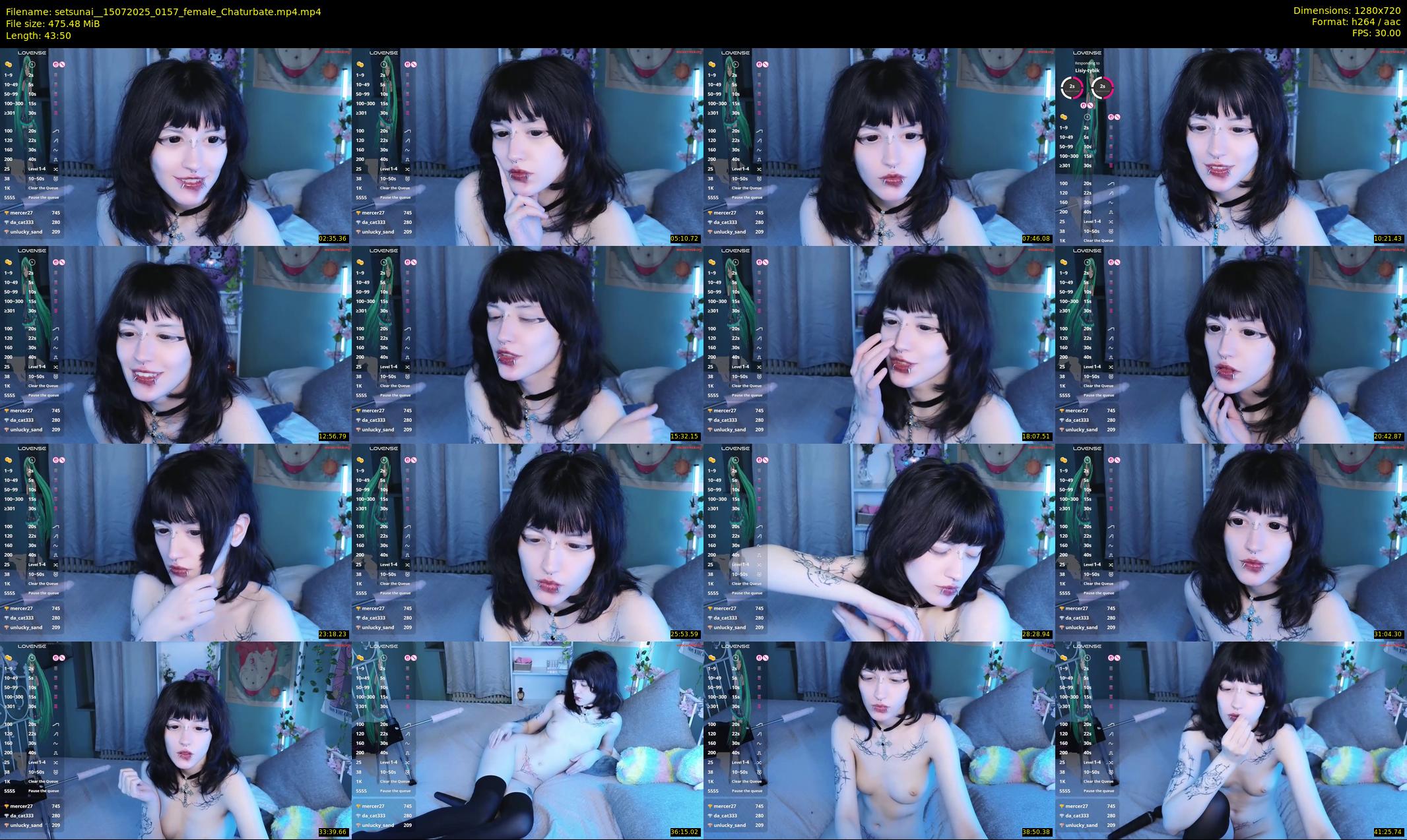setsunai_ — 44 minute Chaturbate female cam show recording, 720p, Jul 15, 2025