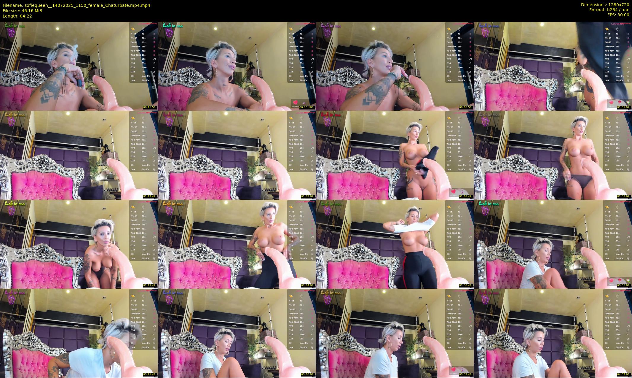 sofiequeen_ — 5 minute Chaturbate female cam show recording, 720p, Jul 14, 2025