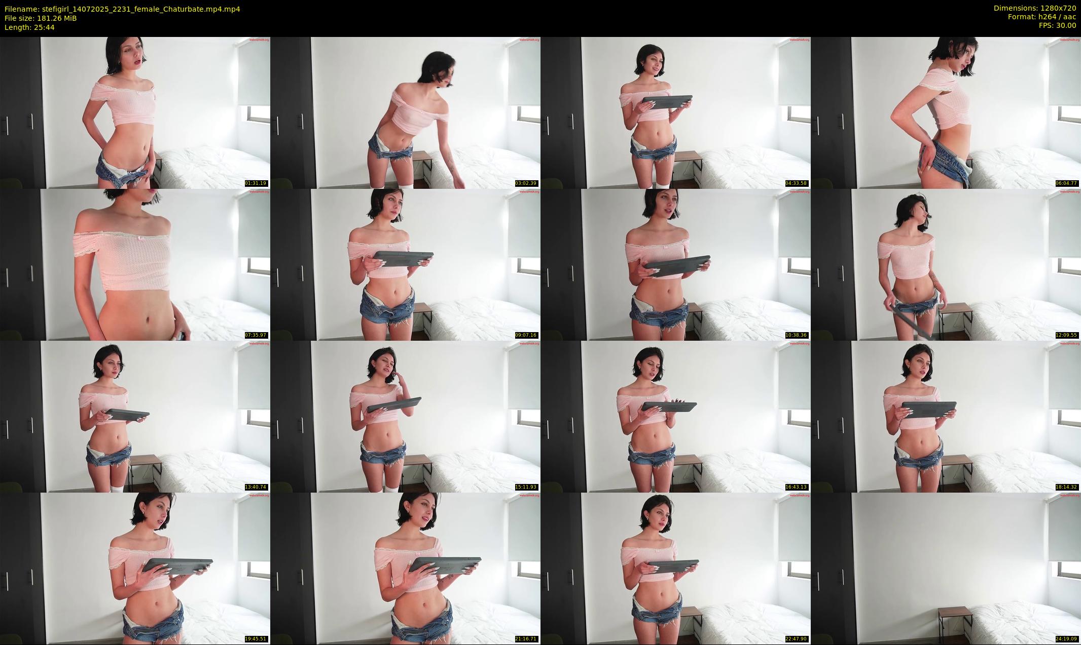 stefigirl — 26 minute Chaturbate female cam show recording, 720p, Jul 14, 2025