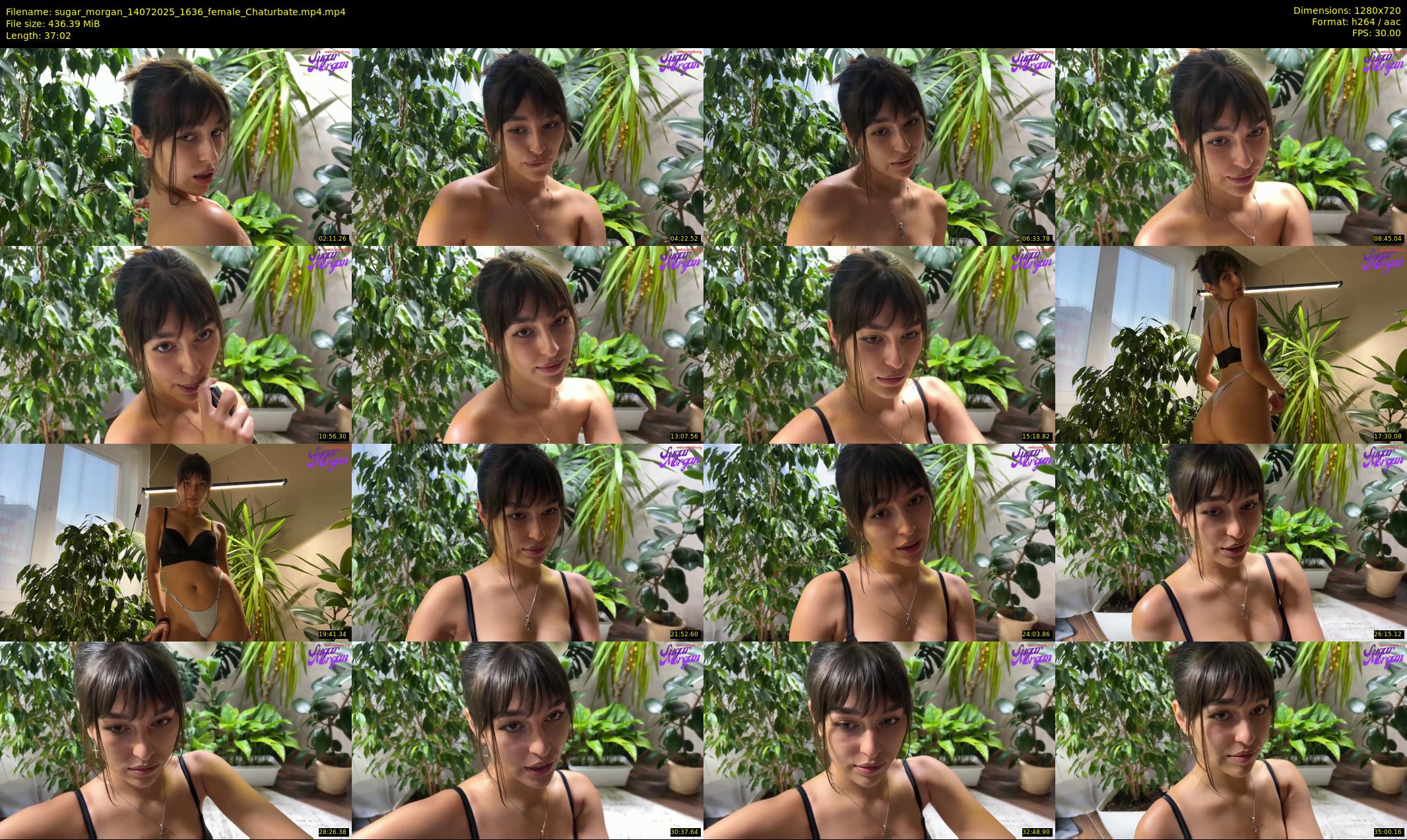 sugar_morgan — 38 minute Chaturbate female cam show recording, 720p, Jul 14, 2025