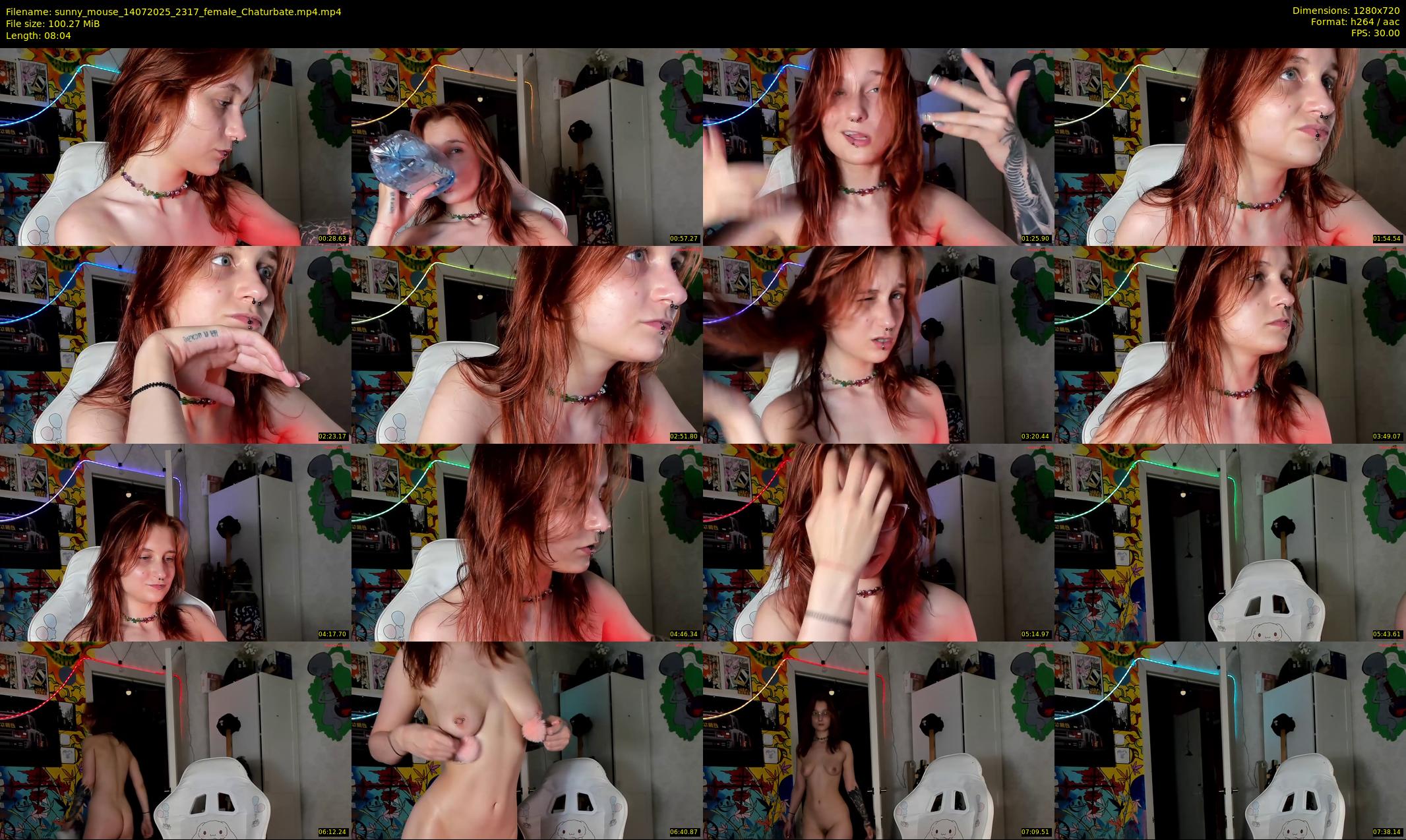 sunny_mouse — 9 minute Chaturbate female cam show recording, 720p, Jul 14, 2025