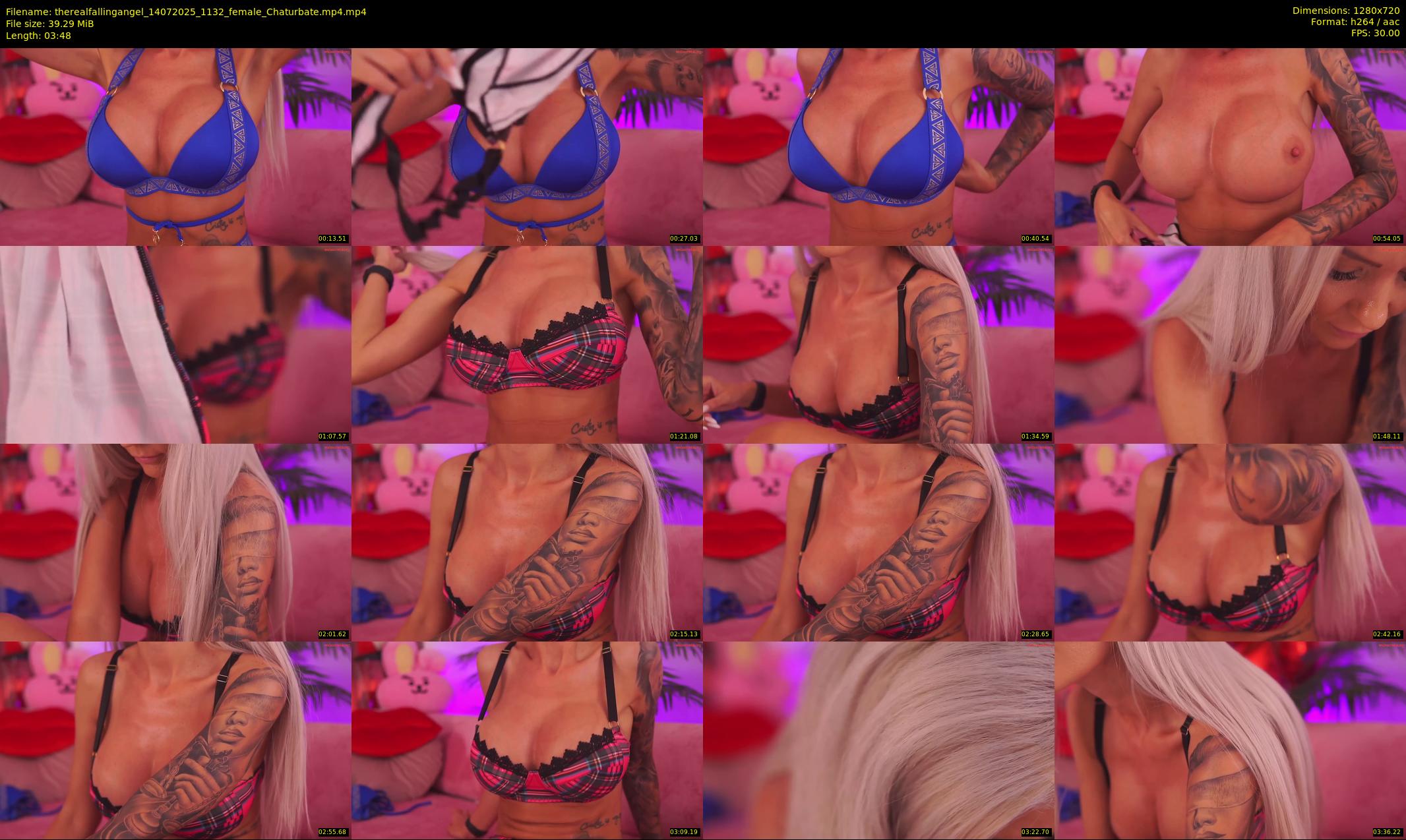 therealfallingangel — 4 minute Chaturbate female cam show recording, 720p, Jul 14, 2025