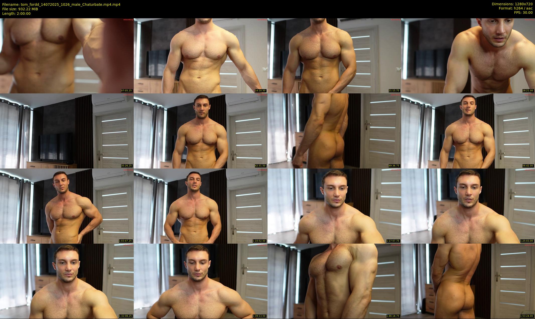 tom_fordd — 120 minute Chaturbate male cam show recording, 720p, Jul 14, 2025