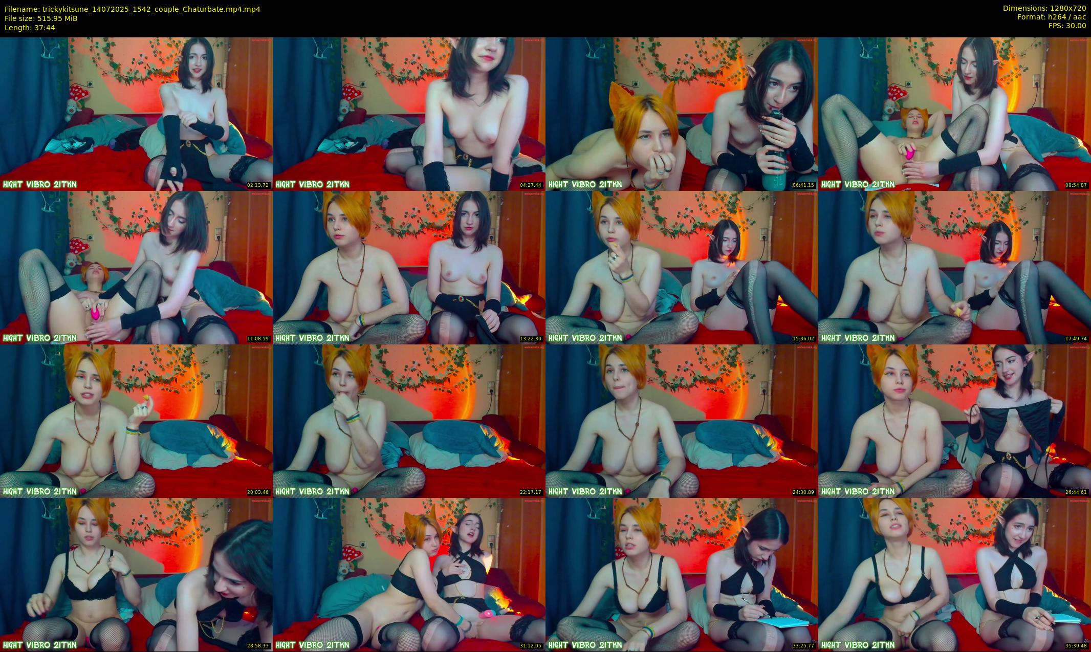 trickykitsune — 38 minute Chaturbate female cam show recording, 720p, Jul 14, 2025