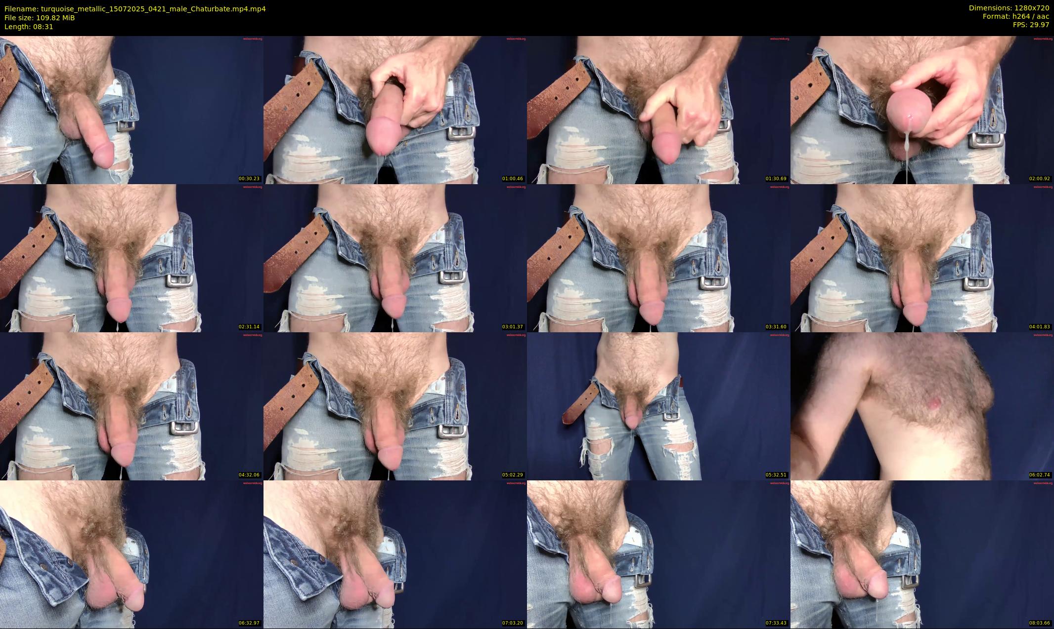 turquoise_metallic — 9 minute Chaturbate male cam show recording, 720p, Jul 15, 2025