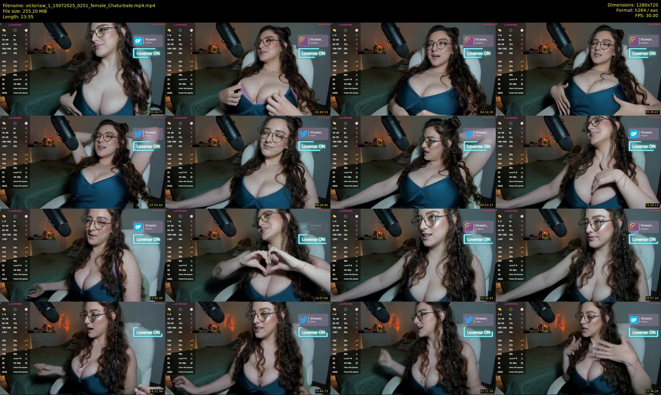 victoriaw_1 — 24 minute Chaturbate female cam show recording, 720p, Jul 15, 2025