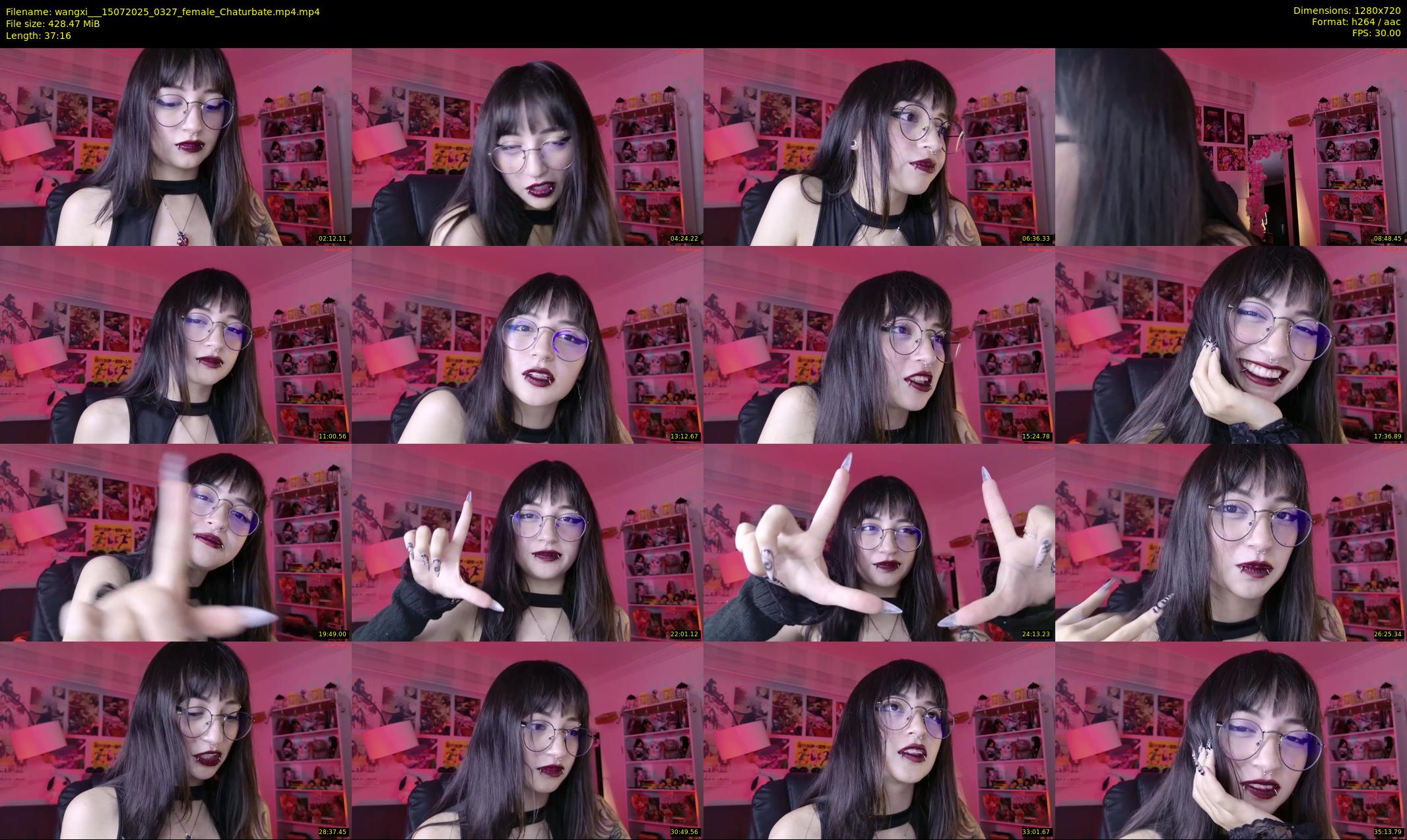 wangxi__ — 38 minute Chaturbate female cam show recording, 720p, Jul 15, 2025