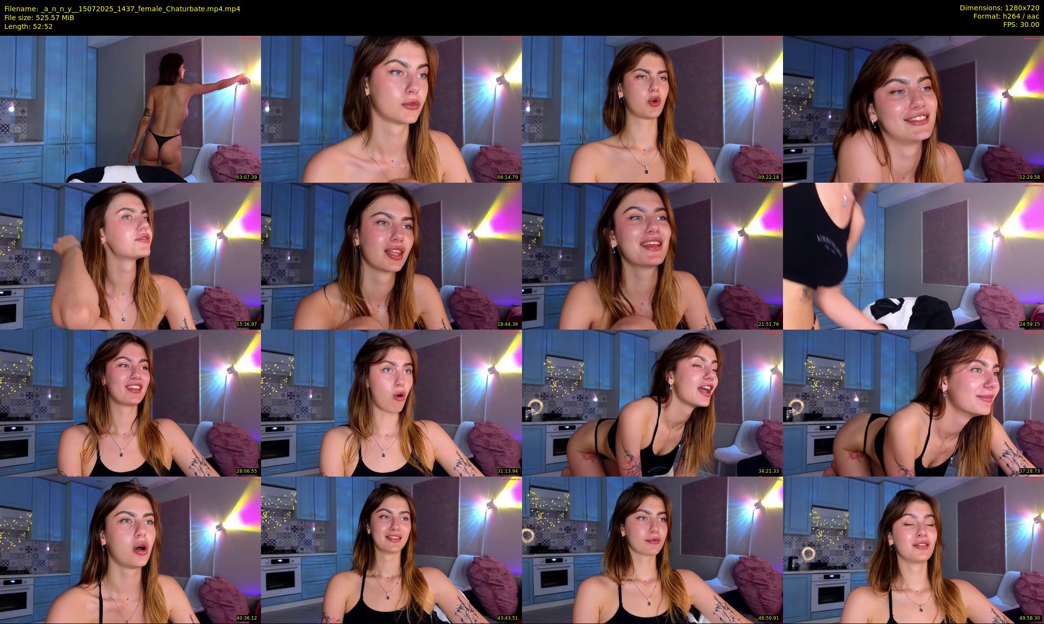_a_n_n_y_ — 53 minute Chaturbate female cam show recording, 720p, Jul 15, 2025