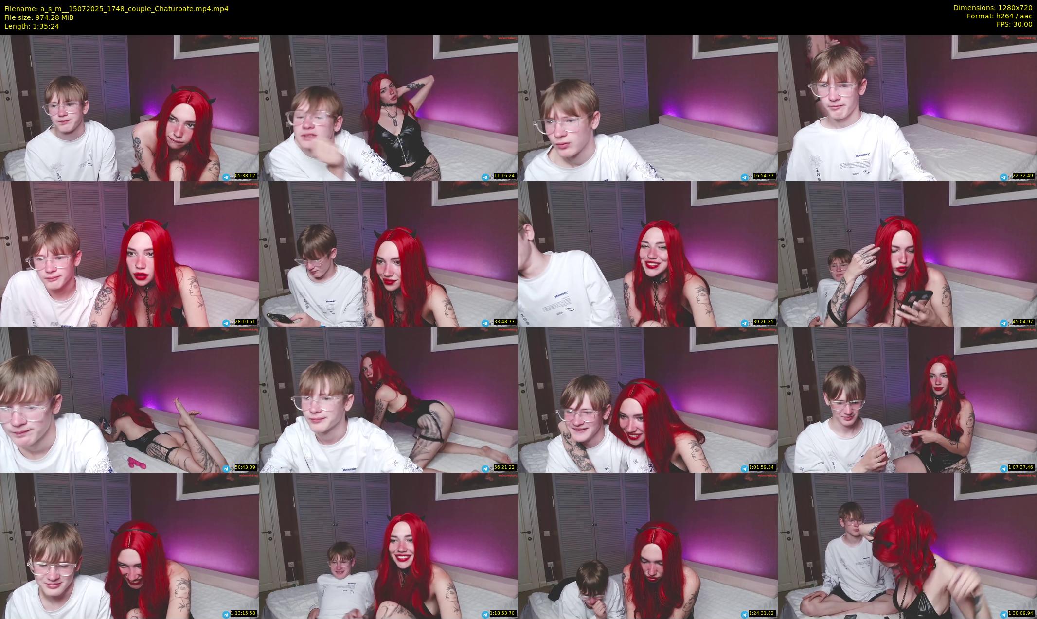 a_s_m_ — 96 minute Chaturbate couple cam show recording, 720p, Jul 15, 2025