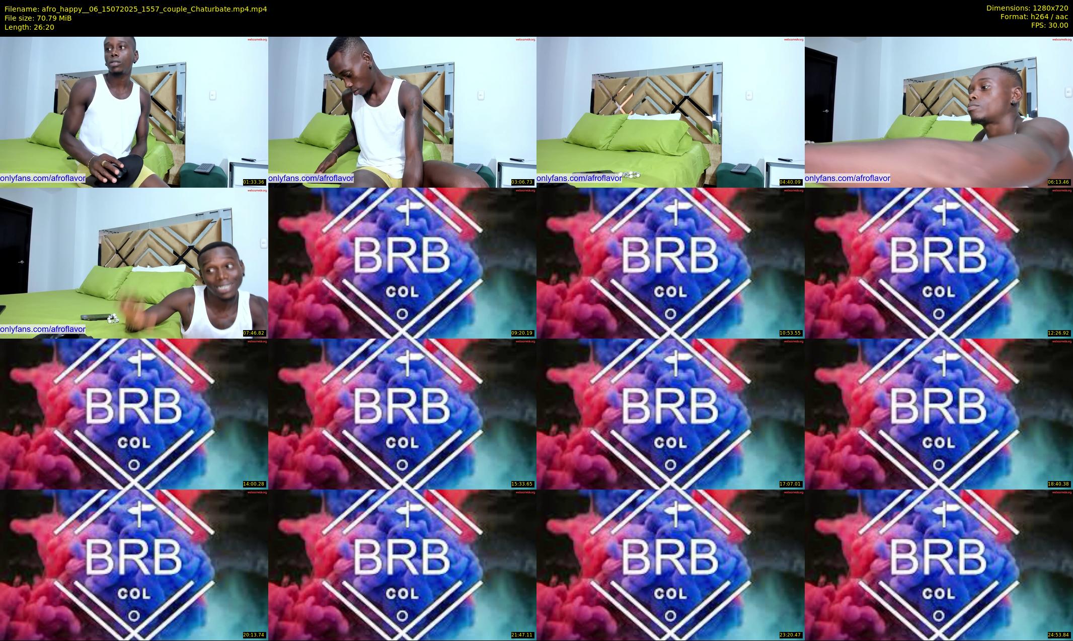 afro_happy__06 — 27 minute Chaturbate couple cam show recording, 720p, Jul 15, 2025