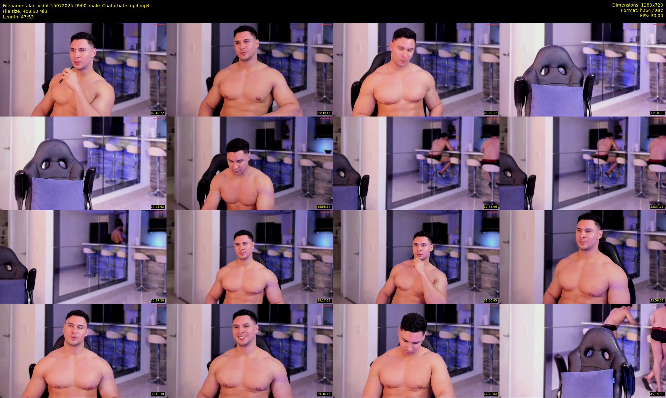 alan_vidal — 48 minute Chaturbate male cam show recording, 720p, Jul 15, 2025