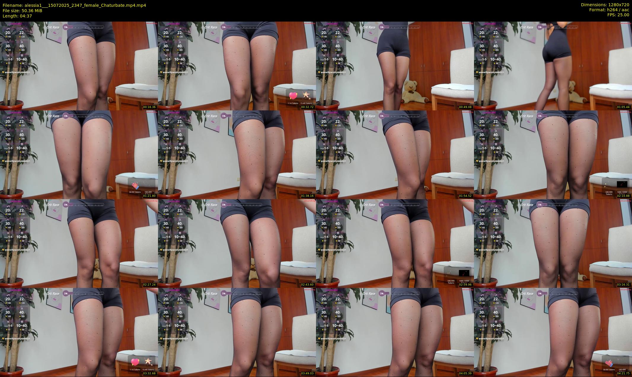 alessia1__ — 5 minute Chaturbate female cam show recording, 720p, Jul 15, 2025