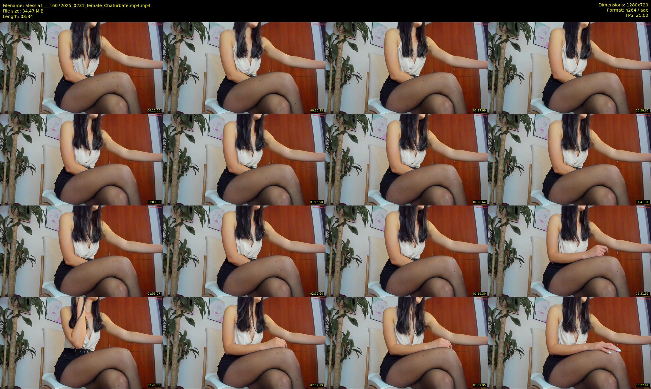 alessia1__ — 4 minute Chaturbate female cam show recording, 720p, Jul 16, 2025
