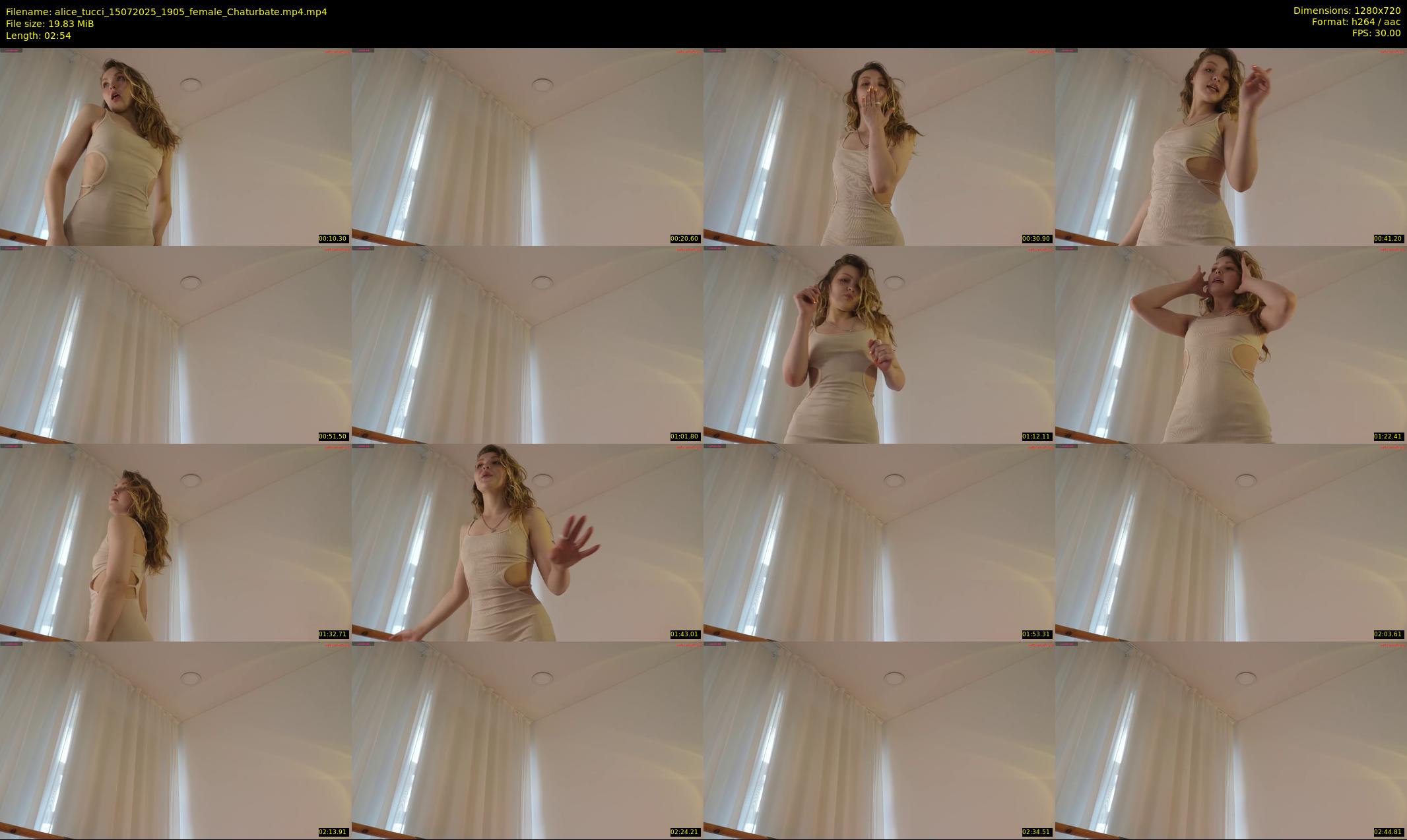 alice_tucci — 3 minute Chaturbate female cam show recording, 720p, Jul 15, 2025