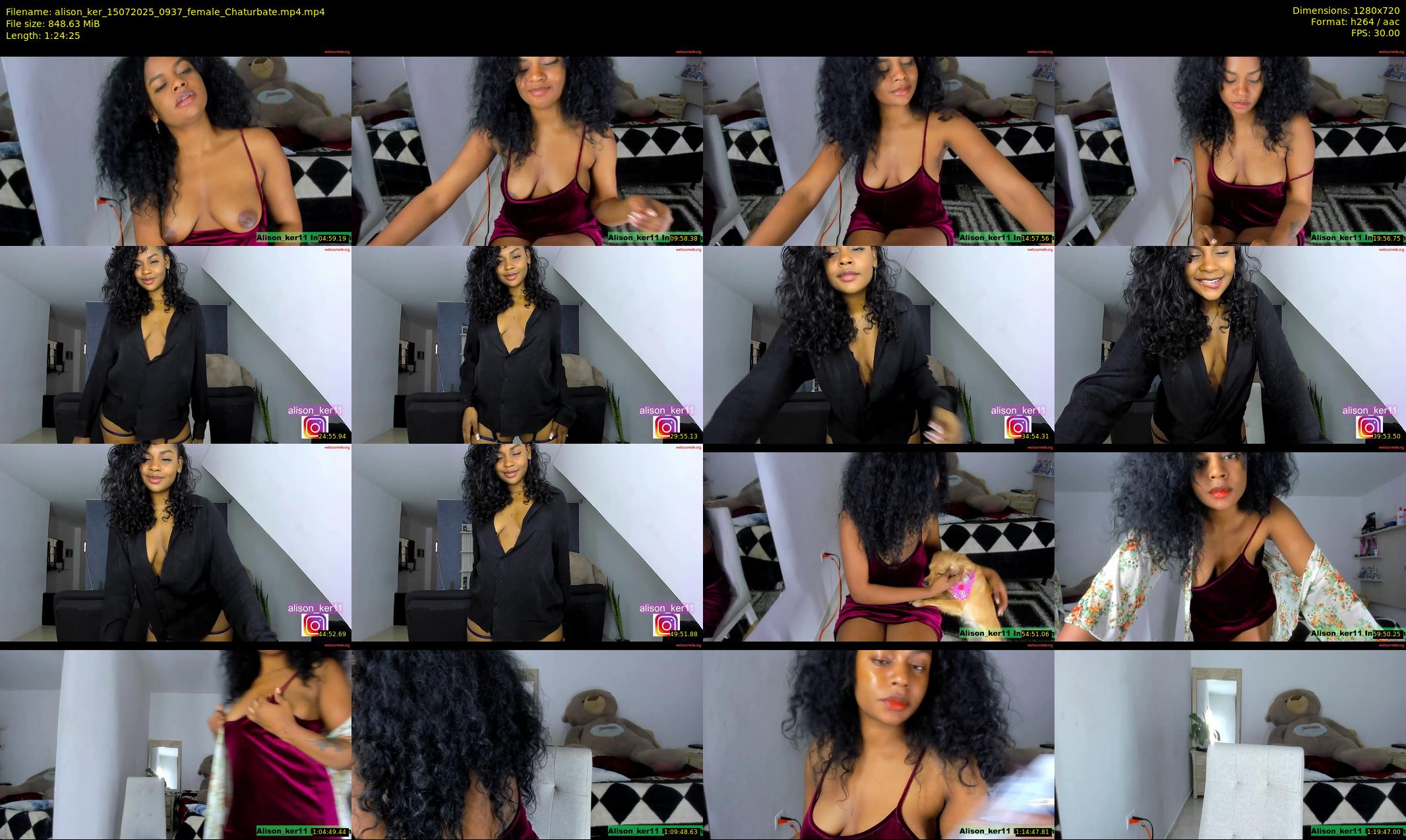 alison_ker — 85 minute Chaturbate female cam show recording, 720p, Jul 15, 2025
