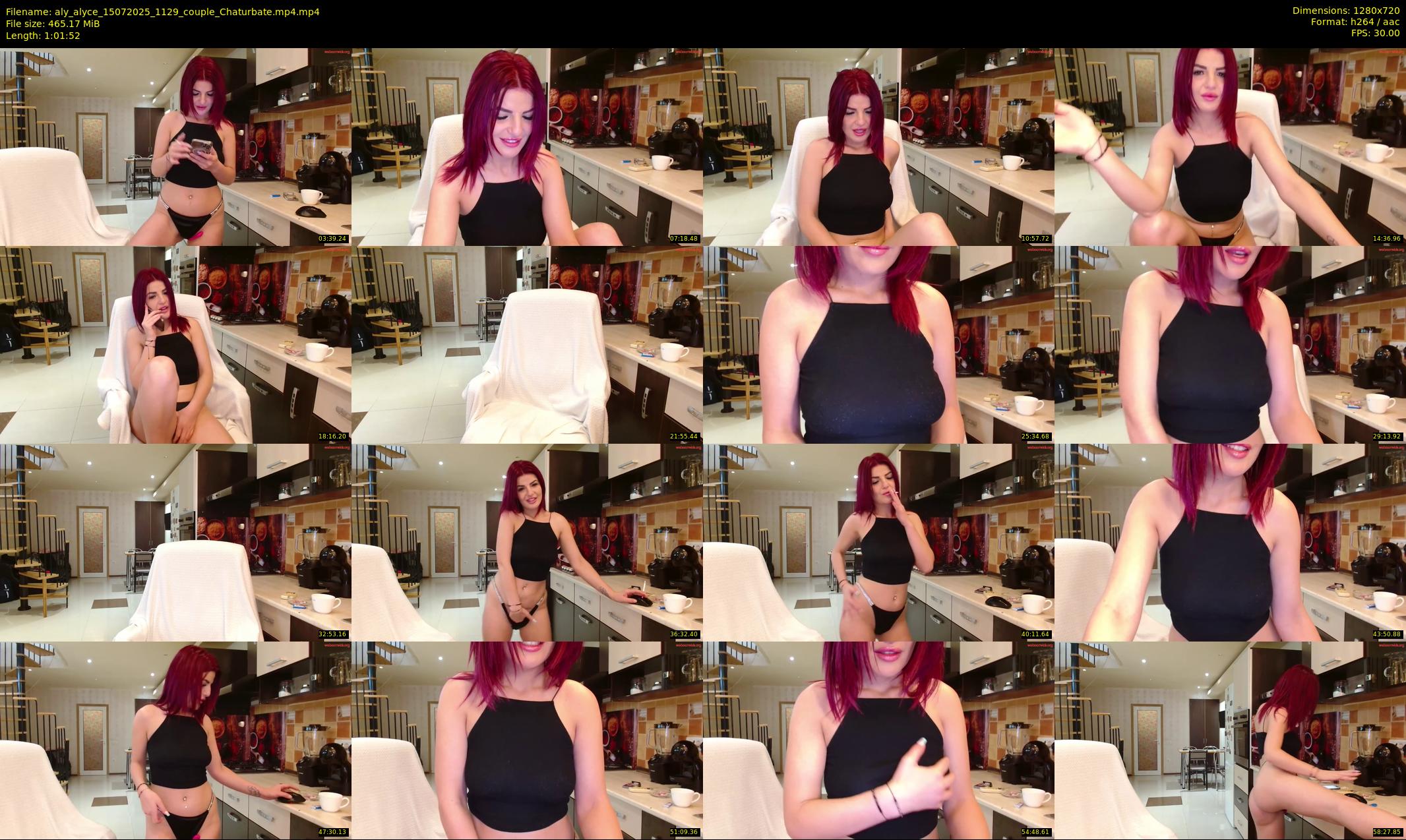 aly_alyce — 62 minute Chaturbate female cam show recording, 720p, Jul 15, 2025