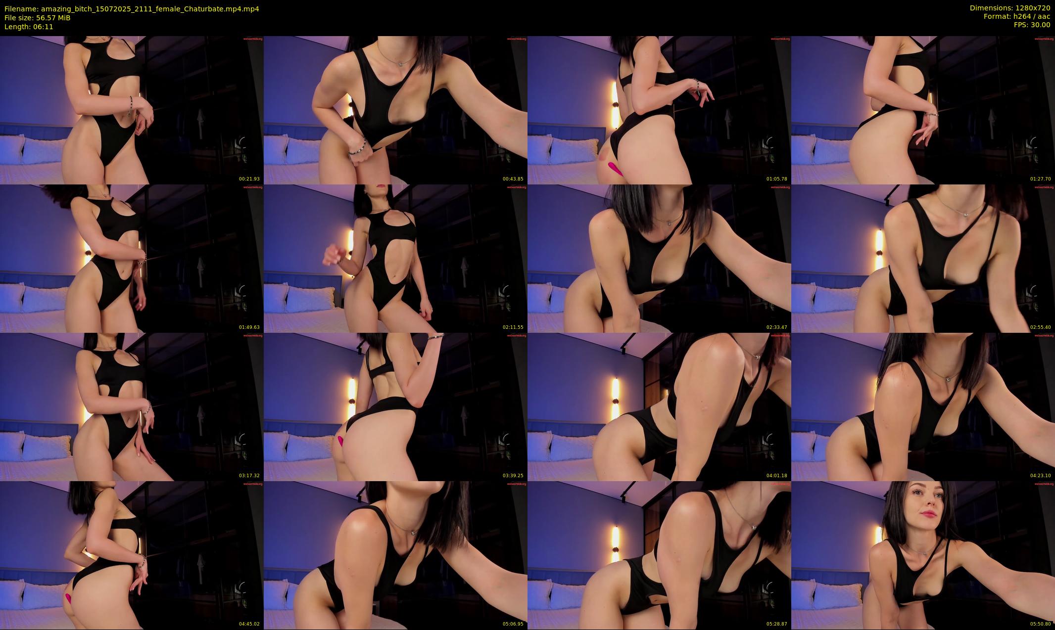 amazing_bitch — 7 minute Chaturbate female cam show recording, 720p, Jul 15, 2025