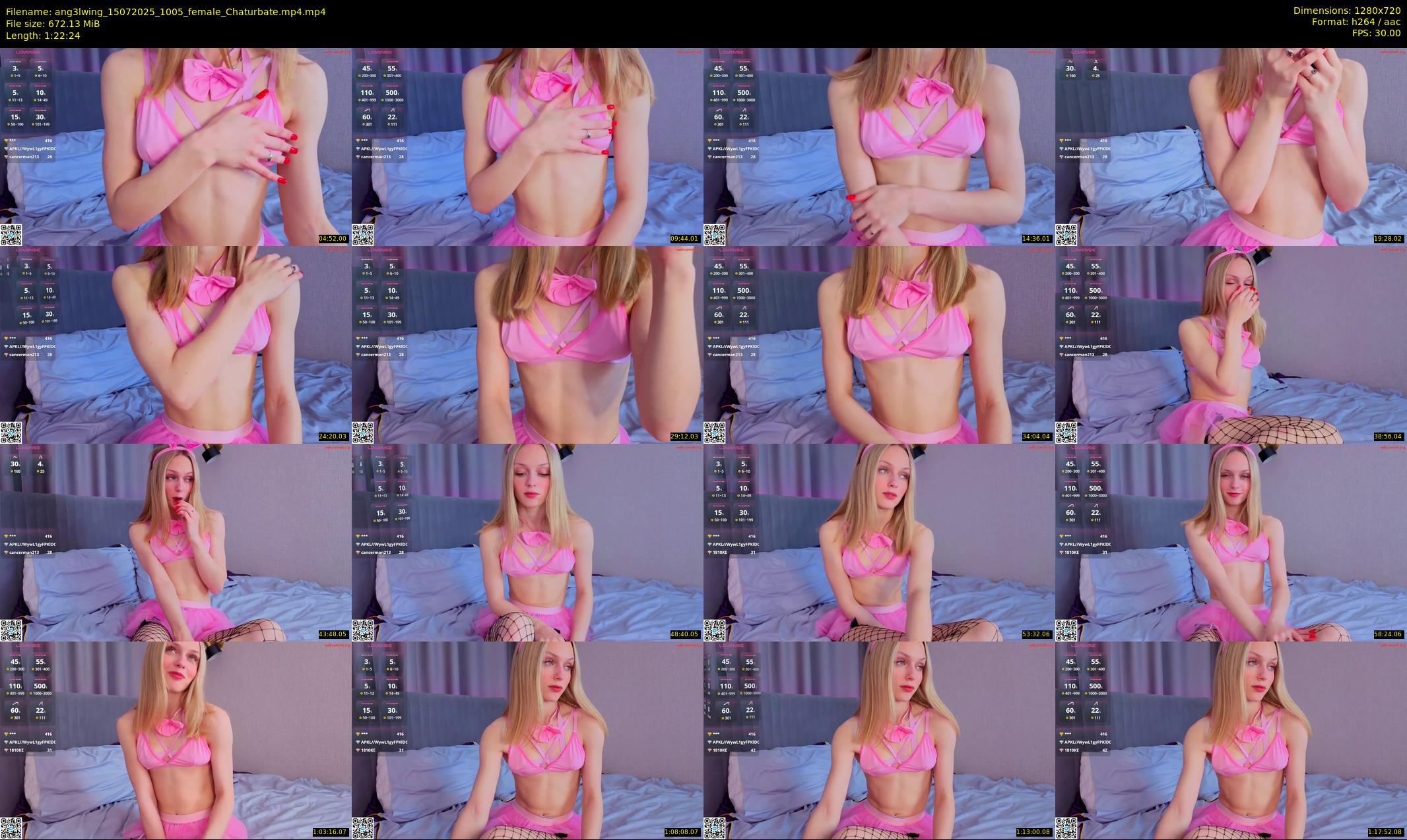 ang3lwing — 83 minute Chaturbate female cam show recording, 720p, Jul 15, 2025