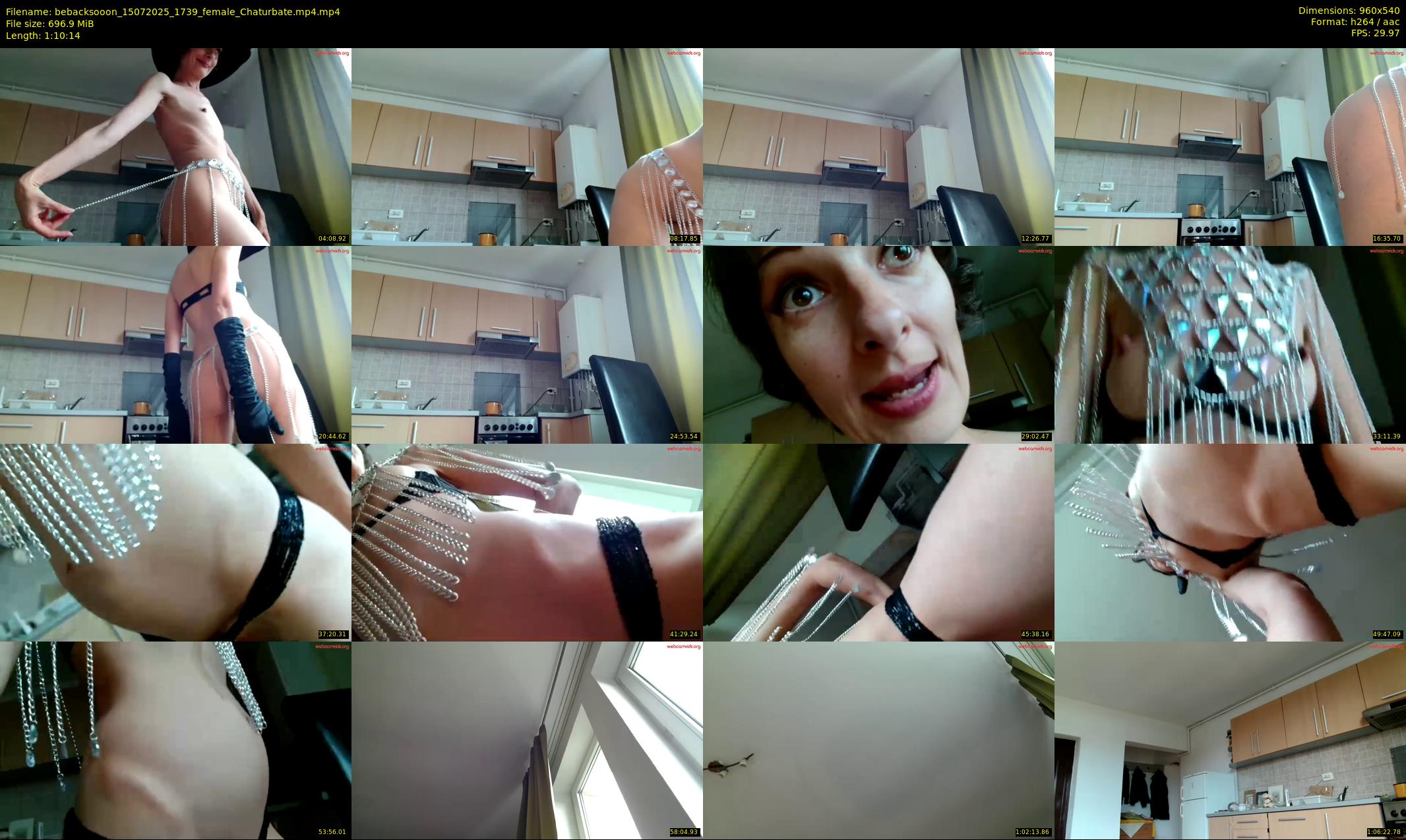 bebacksooon — 71 minute Chaturbate female cam show recording, 480p, Jul 15, 2025