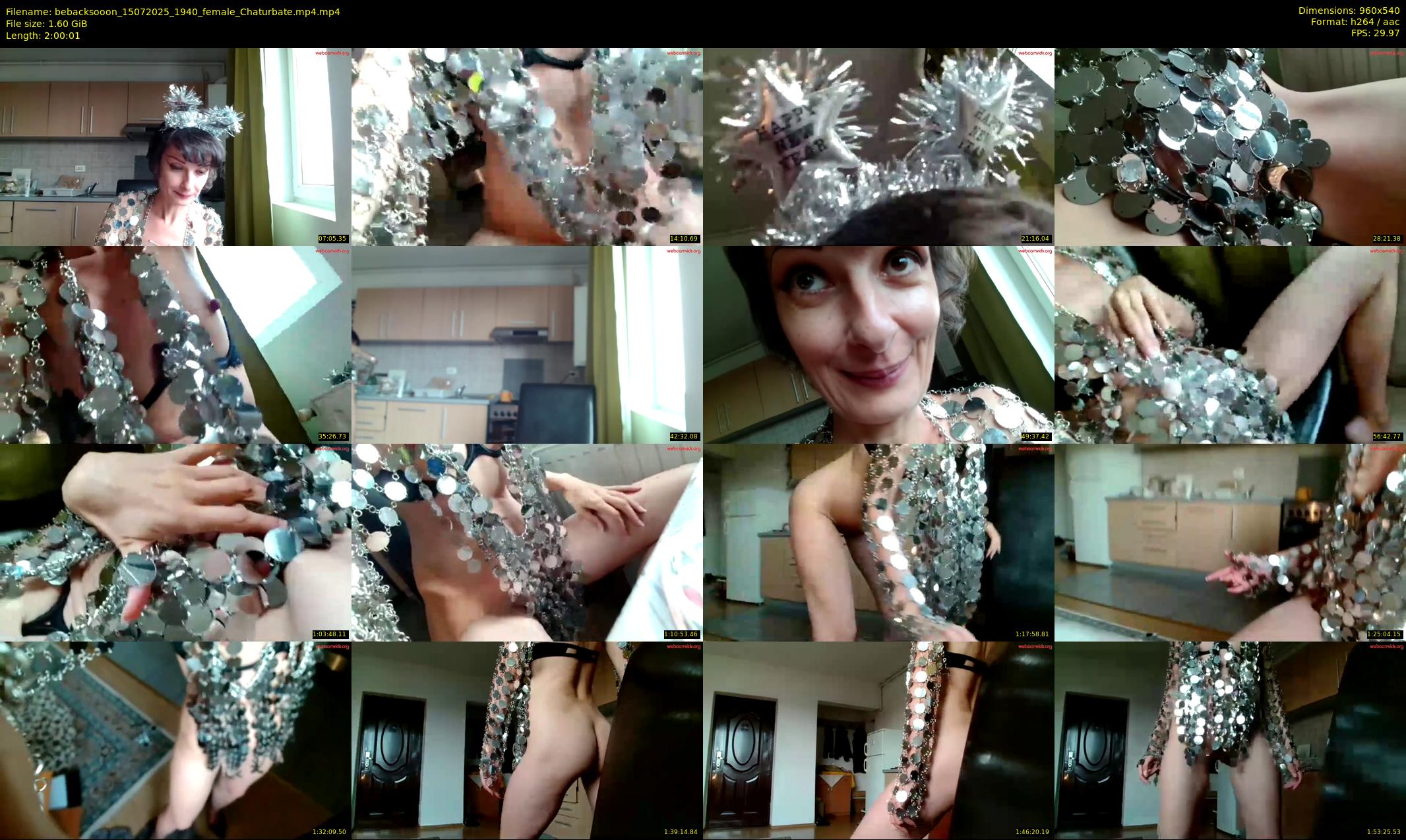 bebacksooon — 121 minute Chaturbate female cam show recording, 480p, Jul 15, 2025