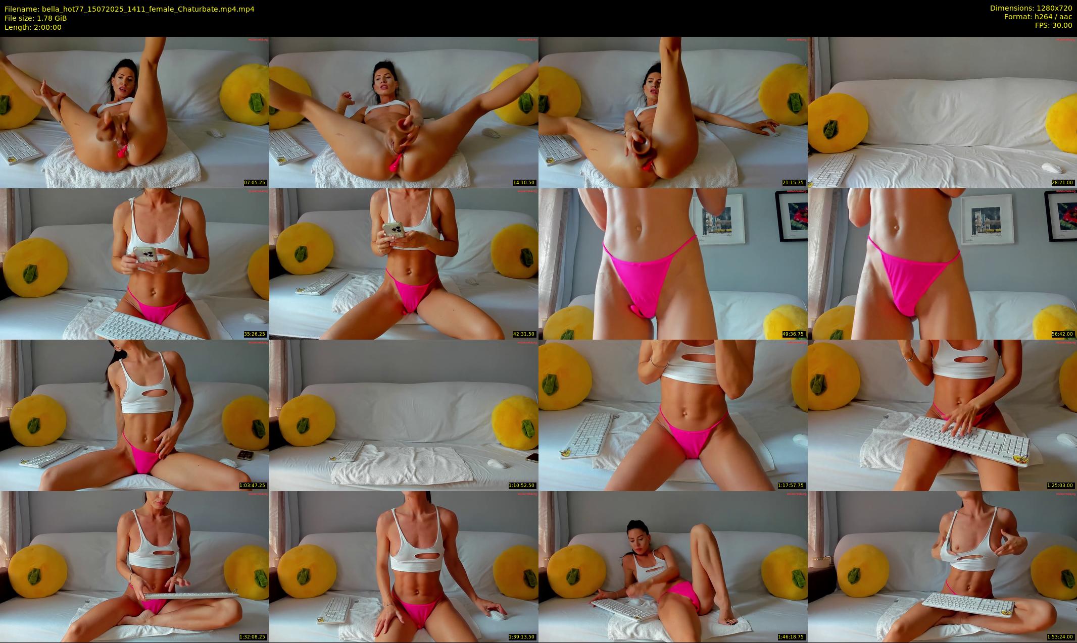 bella_hot77 — 120 minute Chaturbate female cam show recording, 720p, Jul 15, 2025