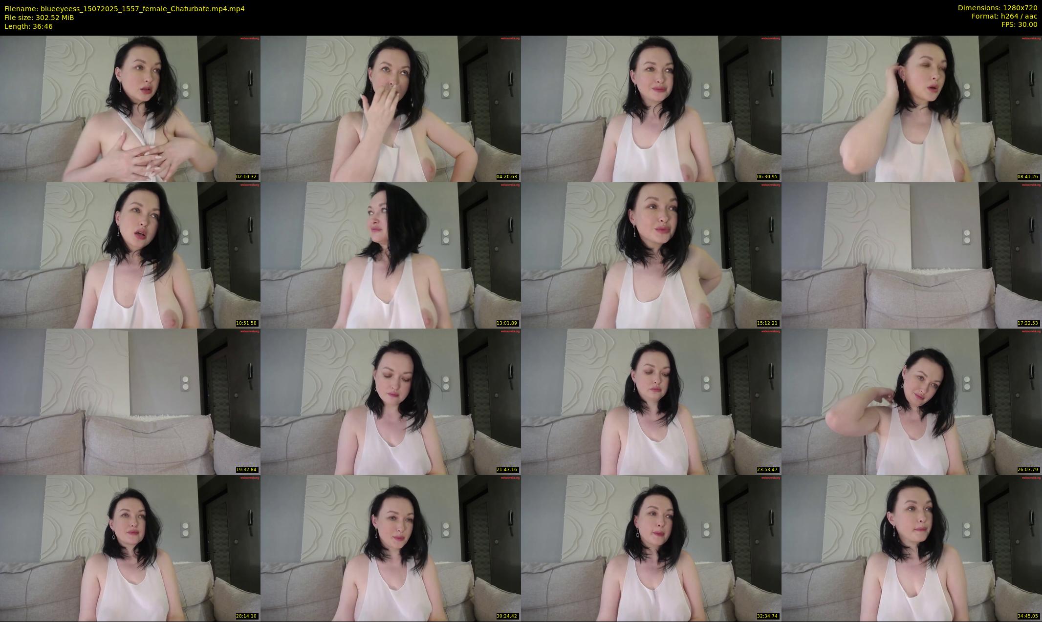 blueeyeess — 37 minute Chaturbate female cam show recording, 720p, Jul 15, 2025