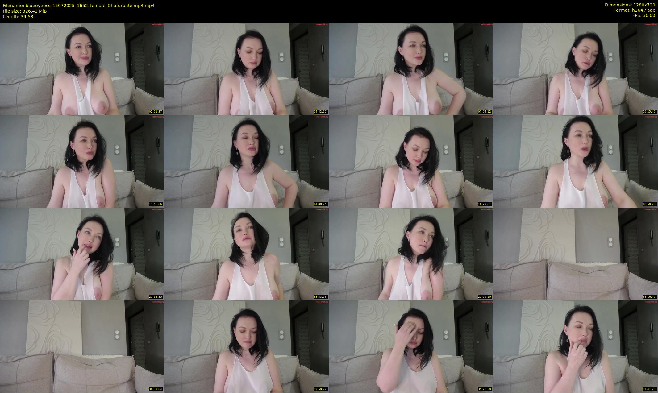 blueeyeess — 40 minute Chaturbate female cam show recording, 720p, Jul 15, 2025