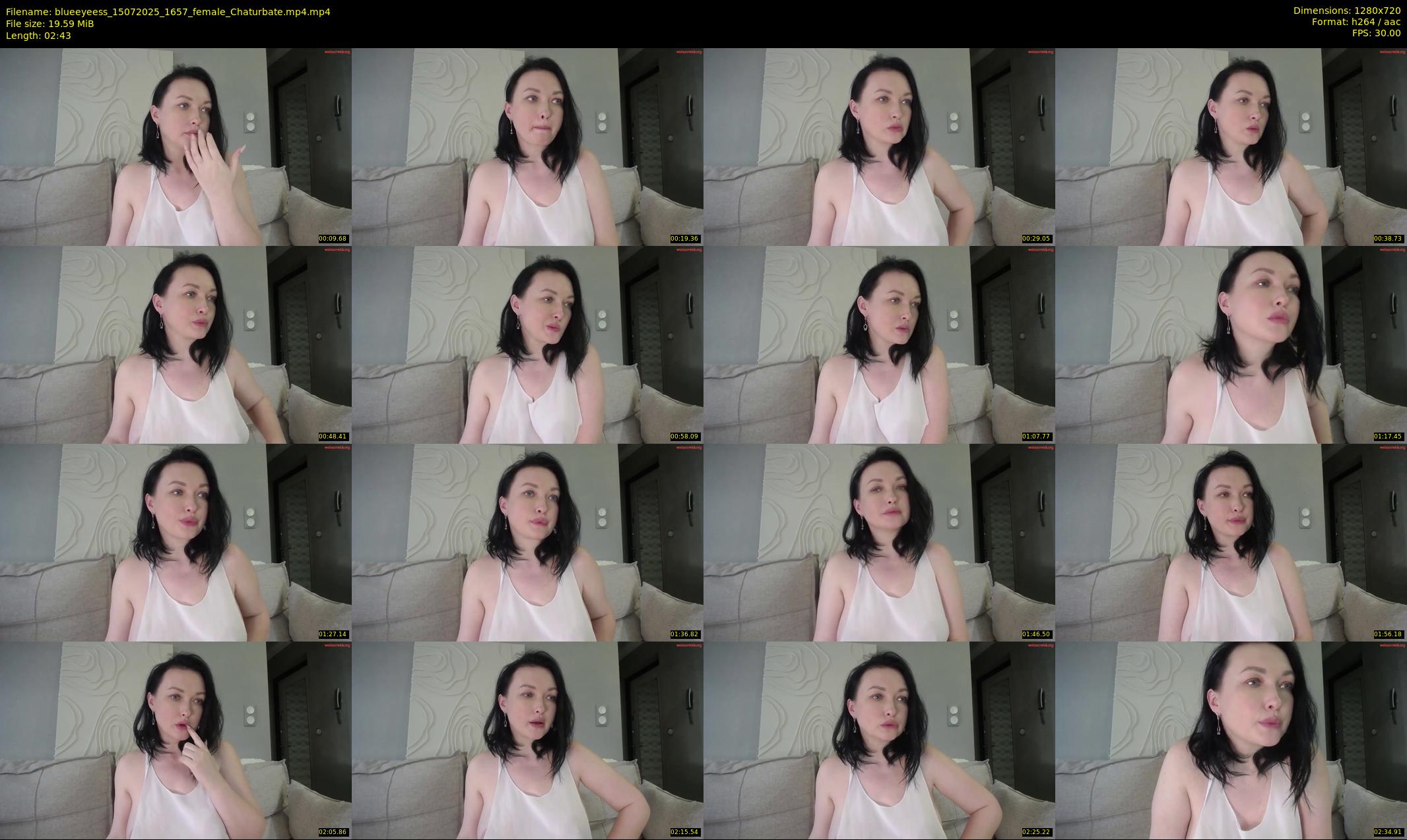 blueeyeess — 3 minute Chaturbate female cam show recording, 720p, Jul 15, 2025