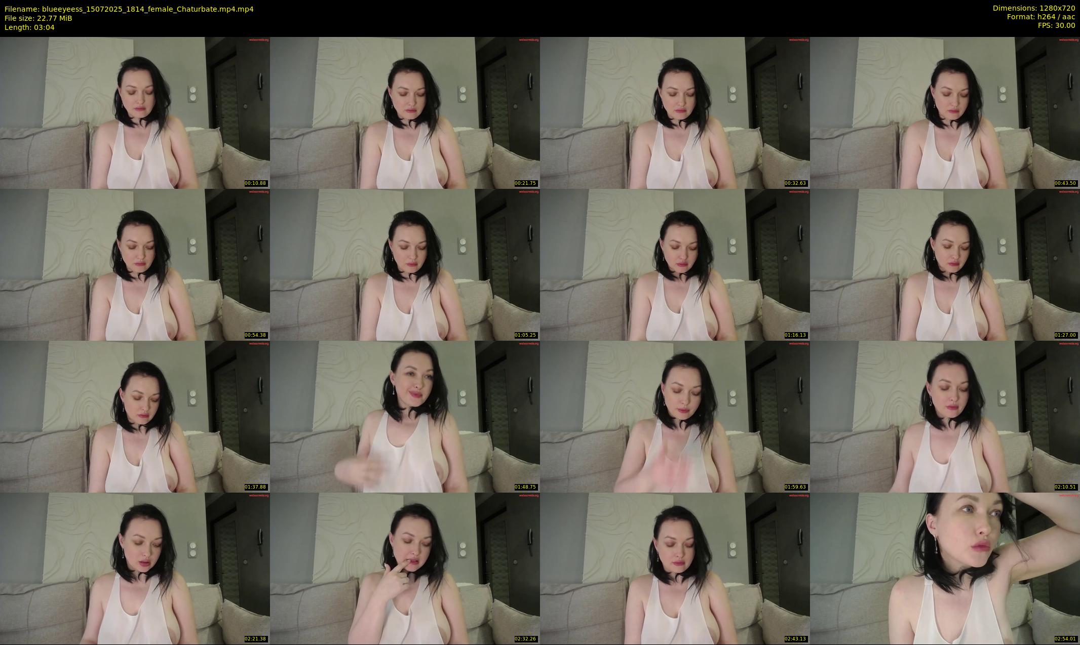 blueeyeess — 4 minute Chaturbate female cam show recording, 720p, Jul 15, 2025