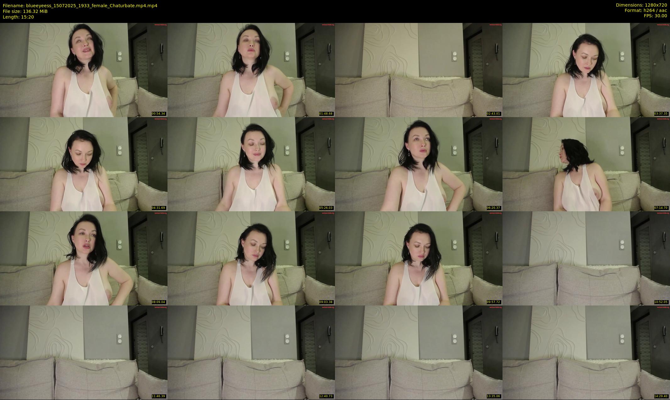 blueeyeess — 16 minute Chaturbate female cam show recording, 720p, Jul 15, 2025