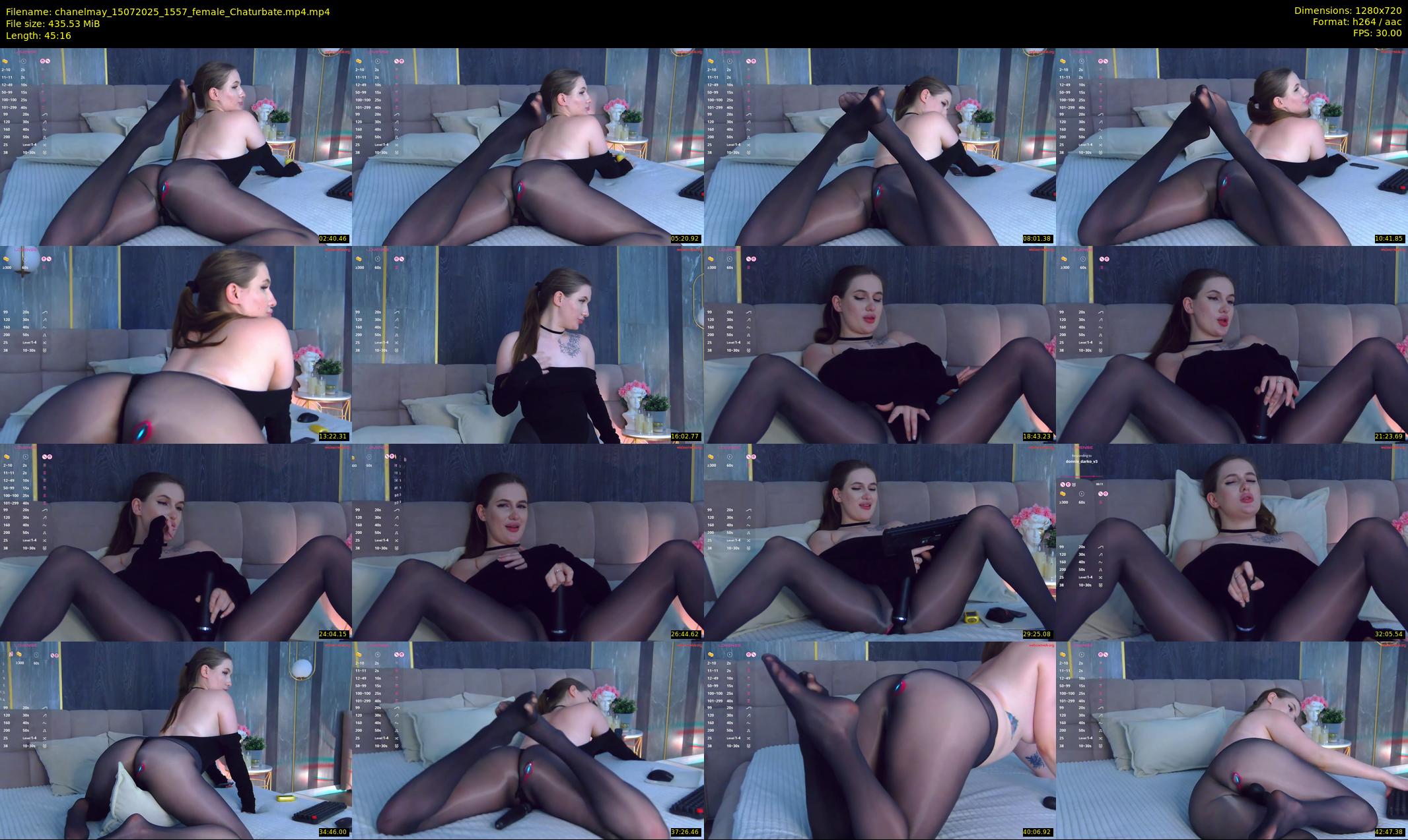 chanelmay — 46 minute Chaturbate female cam show recording, 720p, Jul 15, 2025