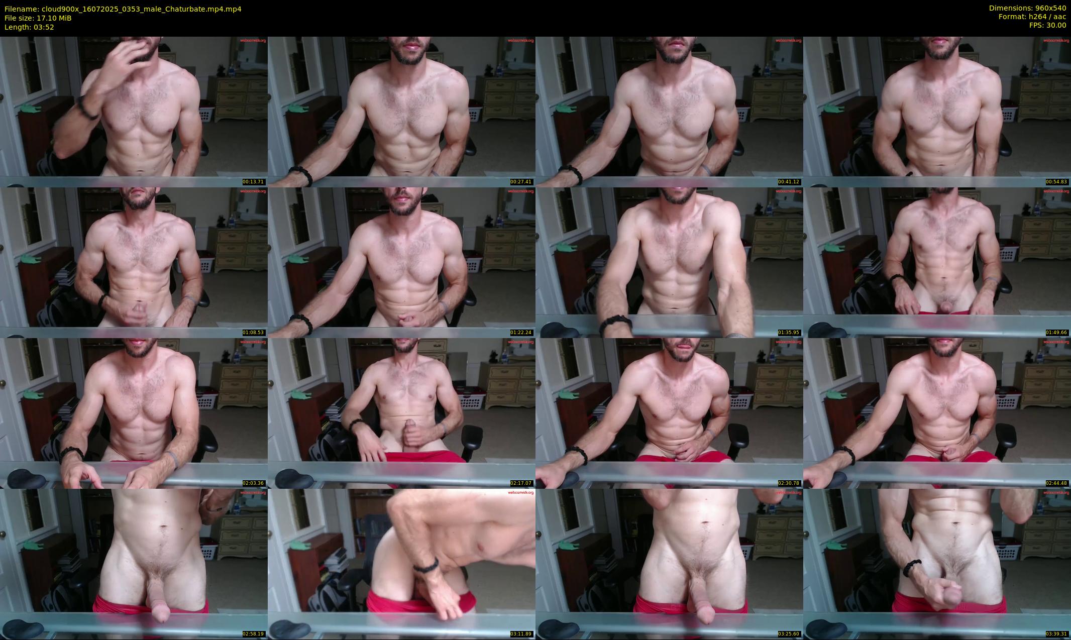 cloud900x — 4 minute Chaturbate male cam show recording, 480p, Jul 16, 2025