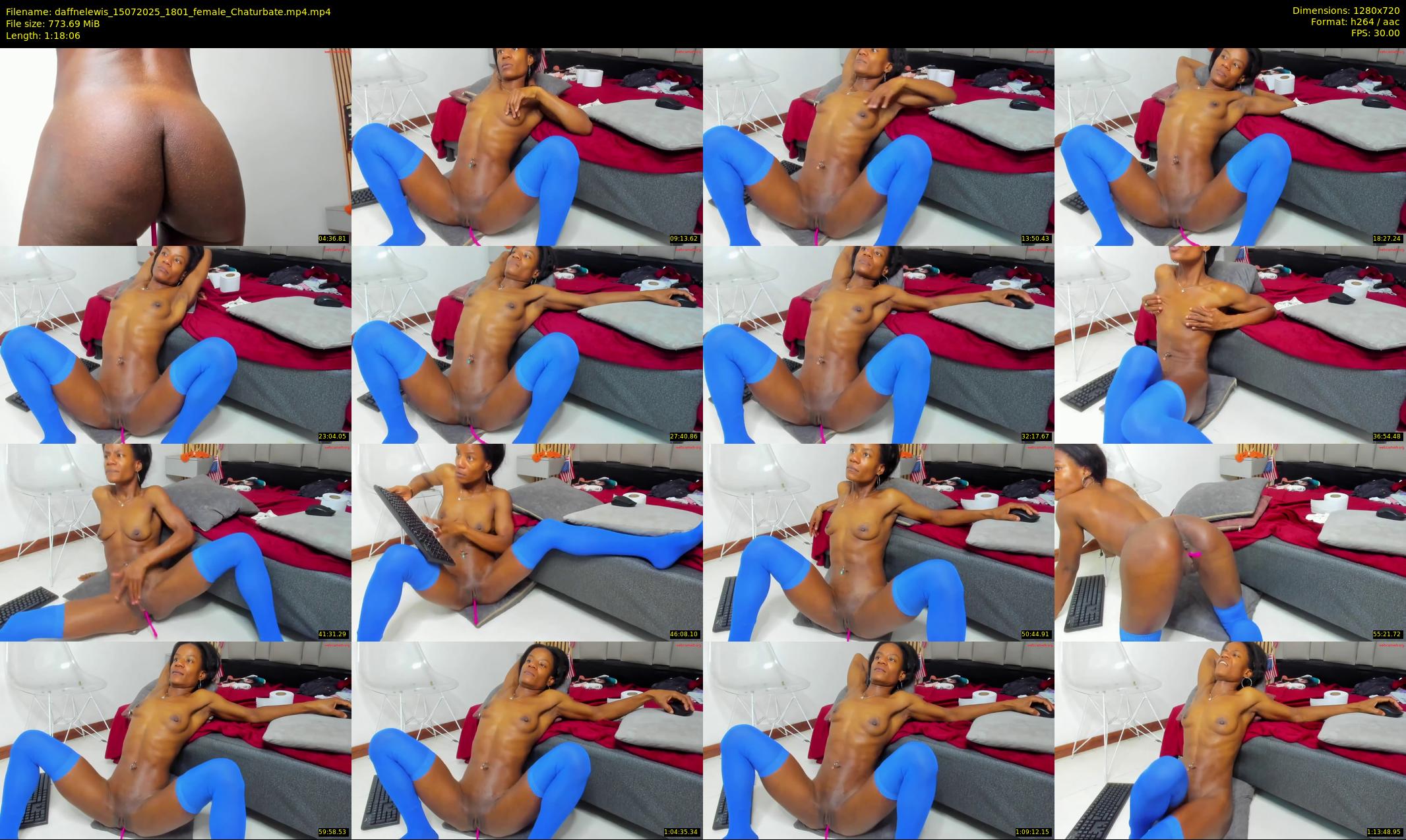 daffnelewis — 79 minute Chaturbate female cam show recording, 720p, Jul 15, 2025