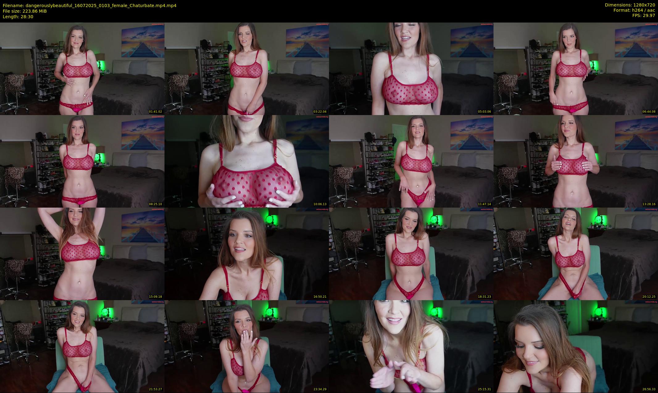 dangerouslybeautiful — 29 minute Chaturbate female cam show recording, 720p, Jul 16, 2025