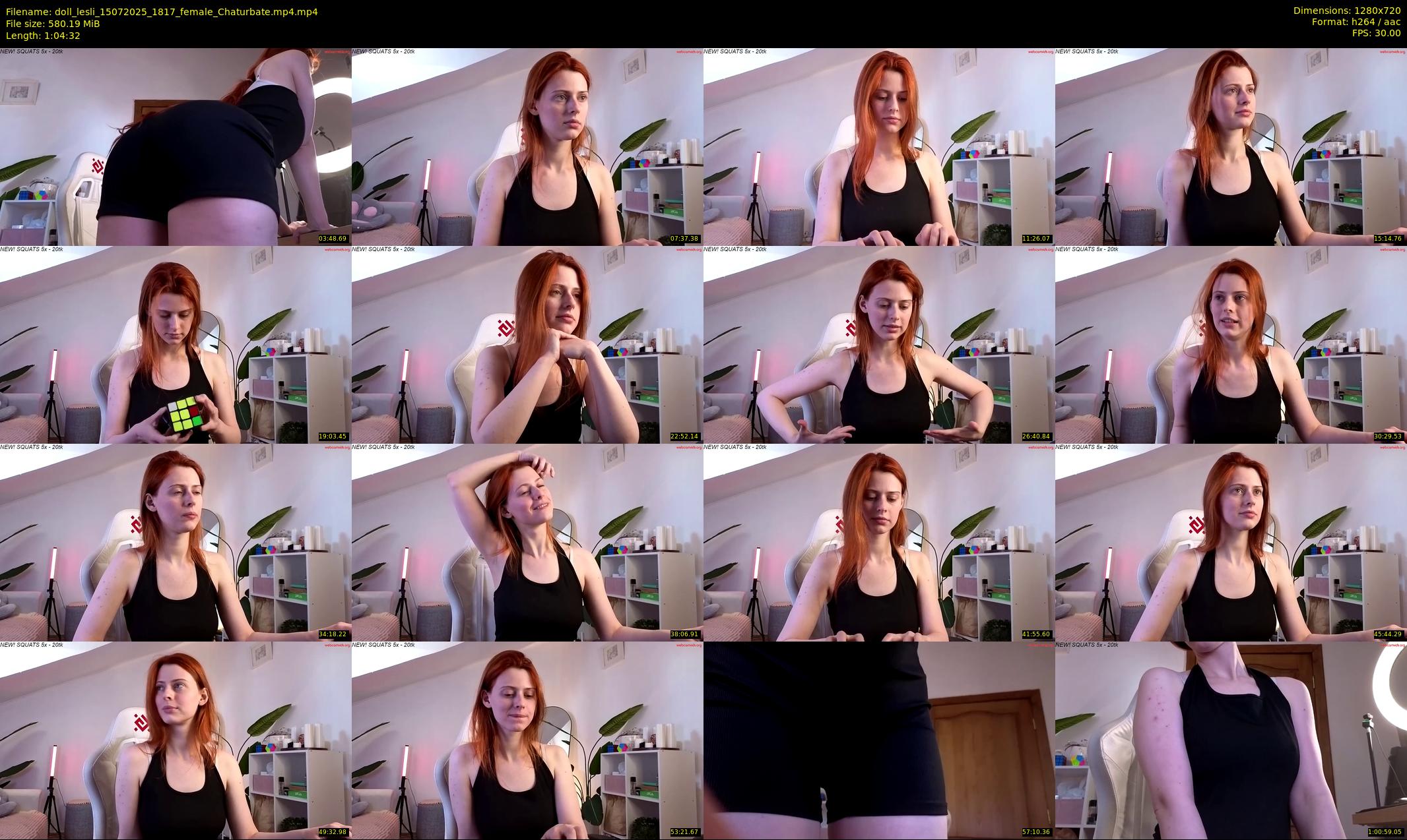 doll_lesli — 65 minute Chaturbate female cam show recording, 720p, Jul 15, 2025