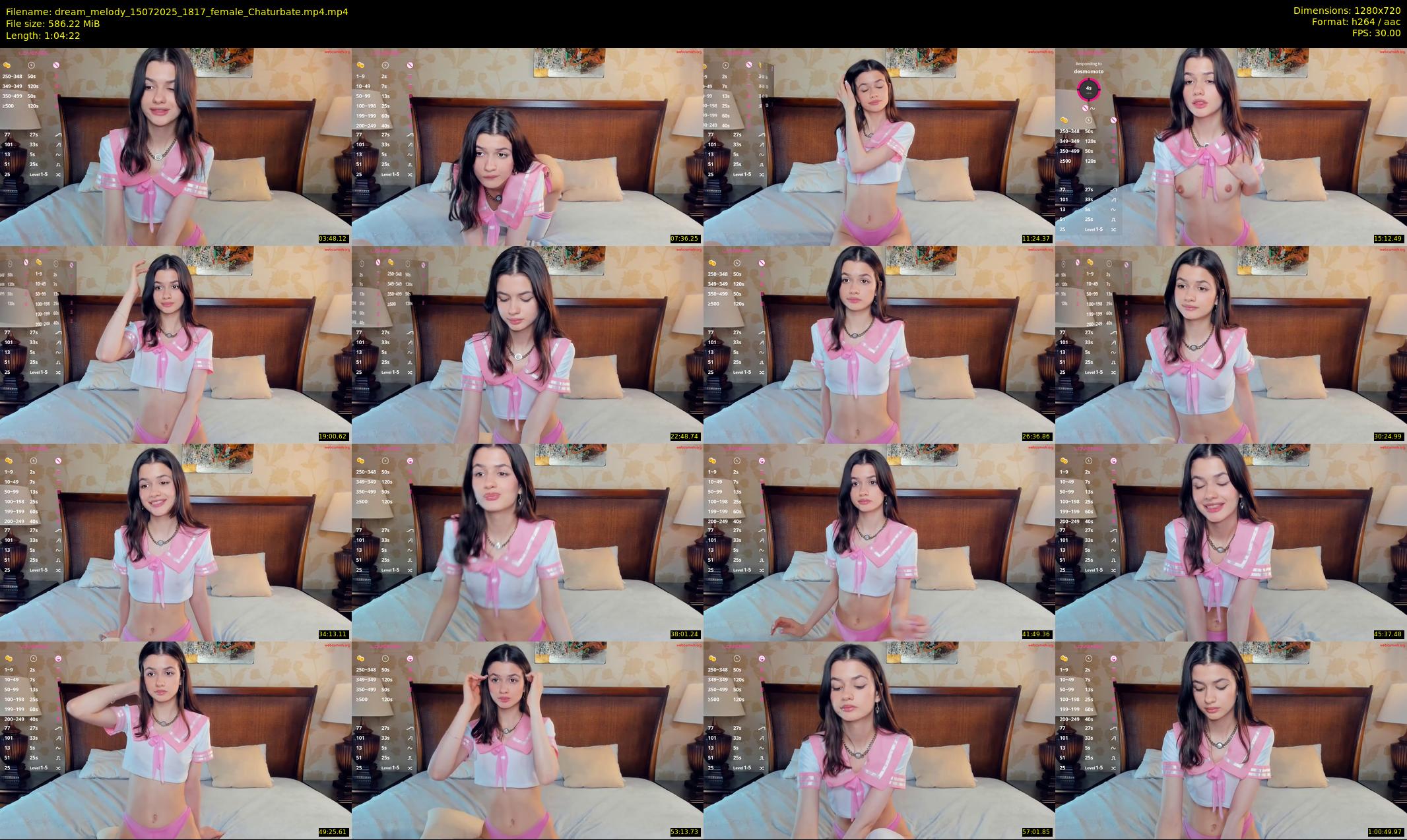 dream_melody — 65 minute Chaturbate female cam show recording, 720p, Jul 15, 2025