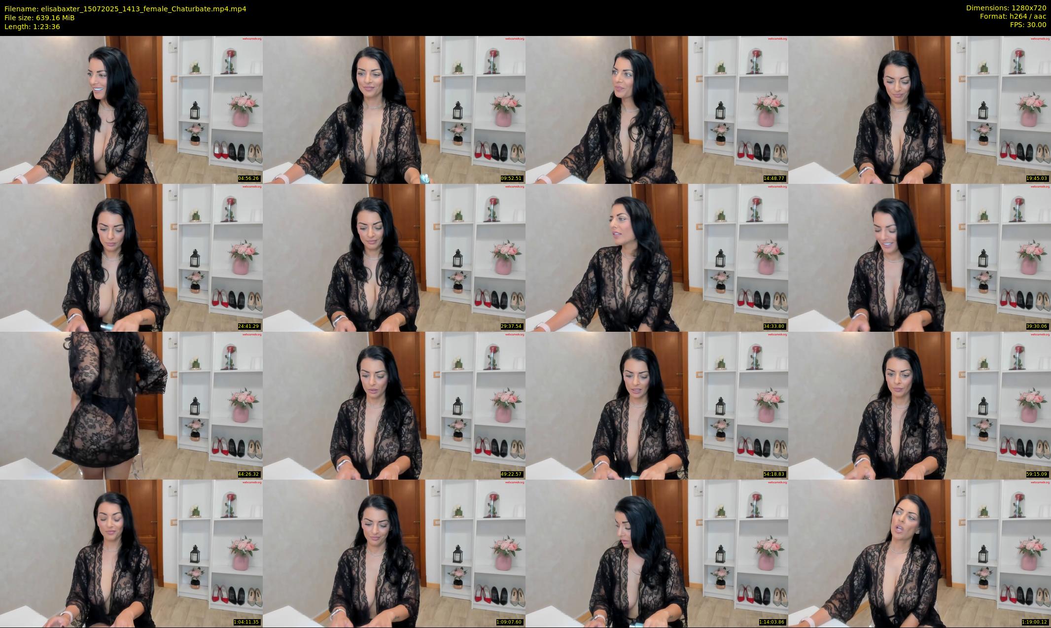 elisabaxter — 84 minute Chaturbate female cam show recording, 720p, Jul 15, 2025