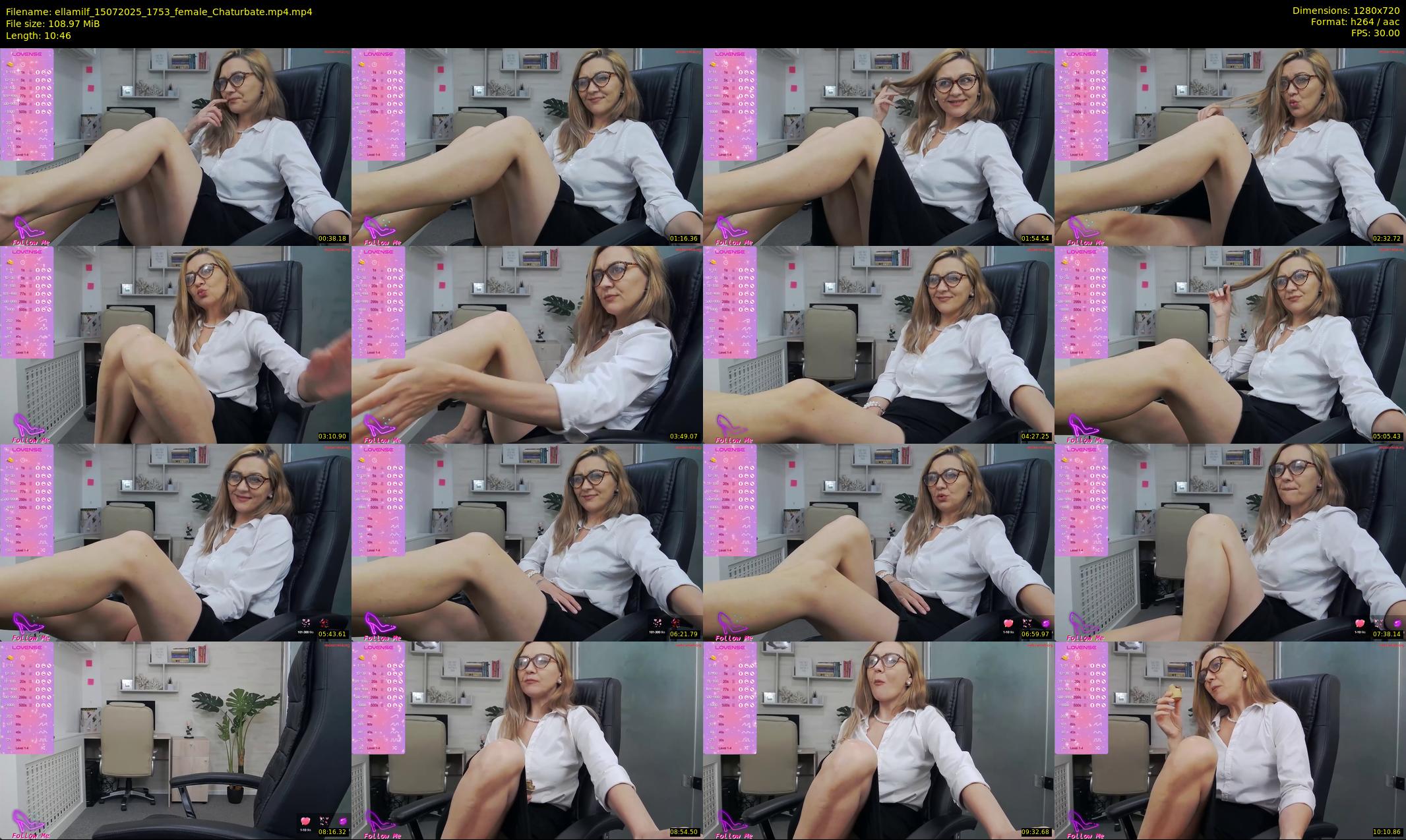 ellamilf — 11 minute Chaturbate female cam show recording, 720p, Jul 15, 2025