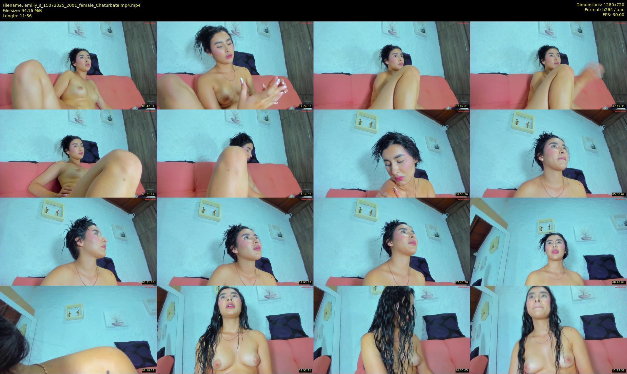 emiily_s — 12 minute Chaturbate female cam show recording, 720p, Jul 15, 2025