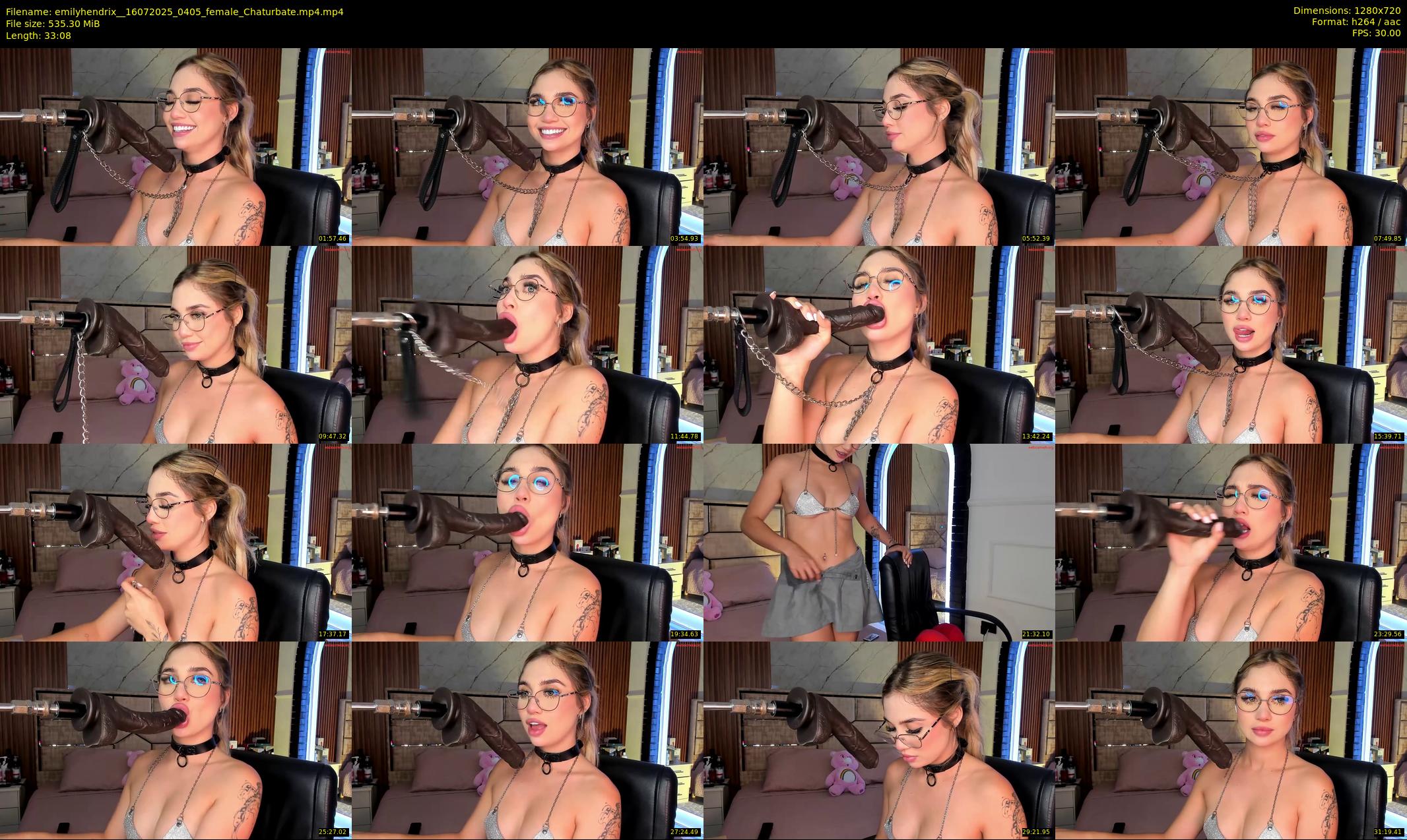 emilyhendrix_ — 34 minute Chaturbate couple cam show recording, 720p, Jul 16, 2025
