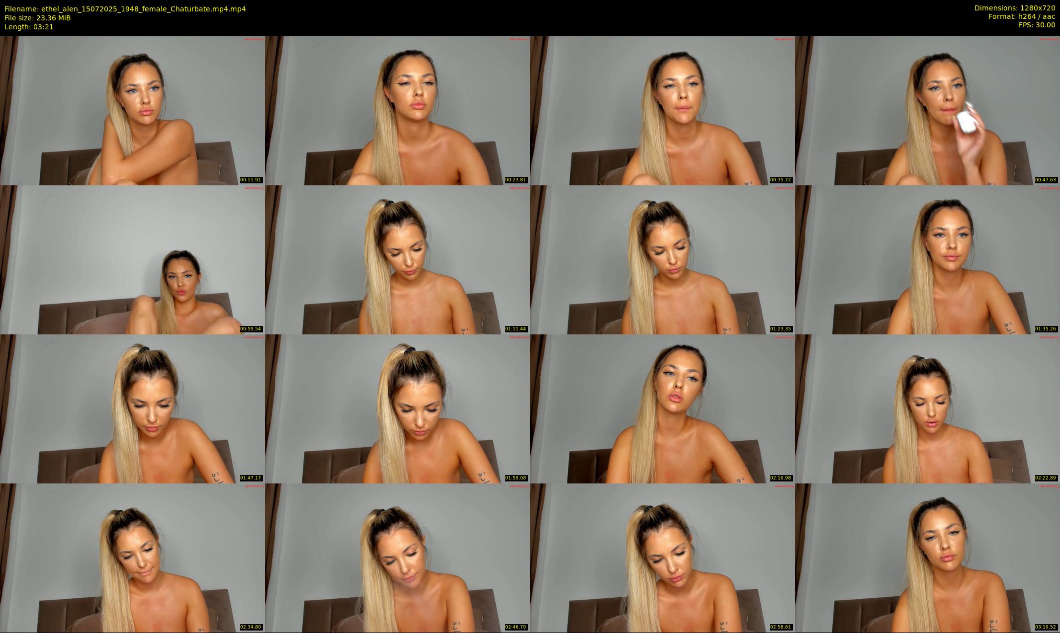 ethel_alen — 4 minute Chaturbate female cam show recording, 720p, Jul 15, 2025